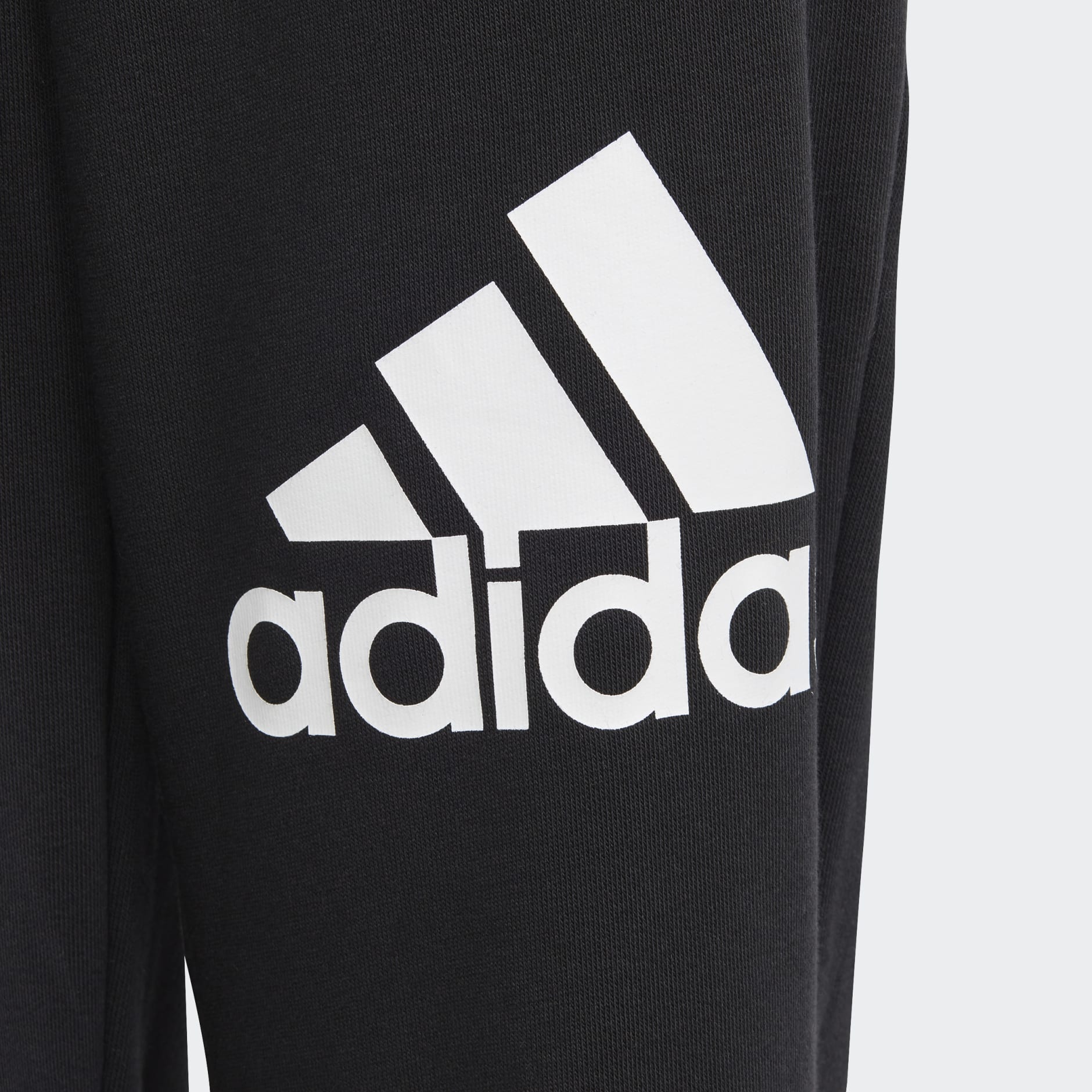 Kids - Essentials Regular Fit Logo Pants - Black | adidas Oman