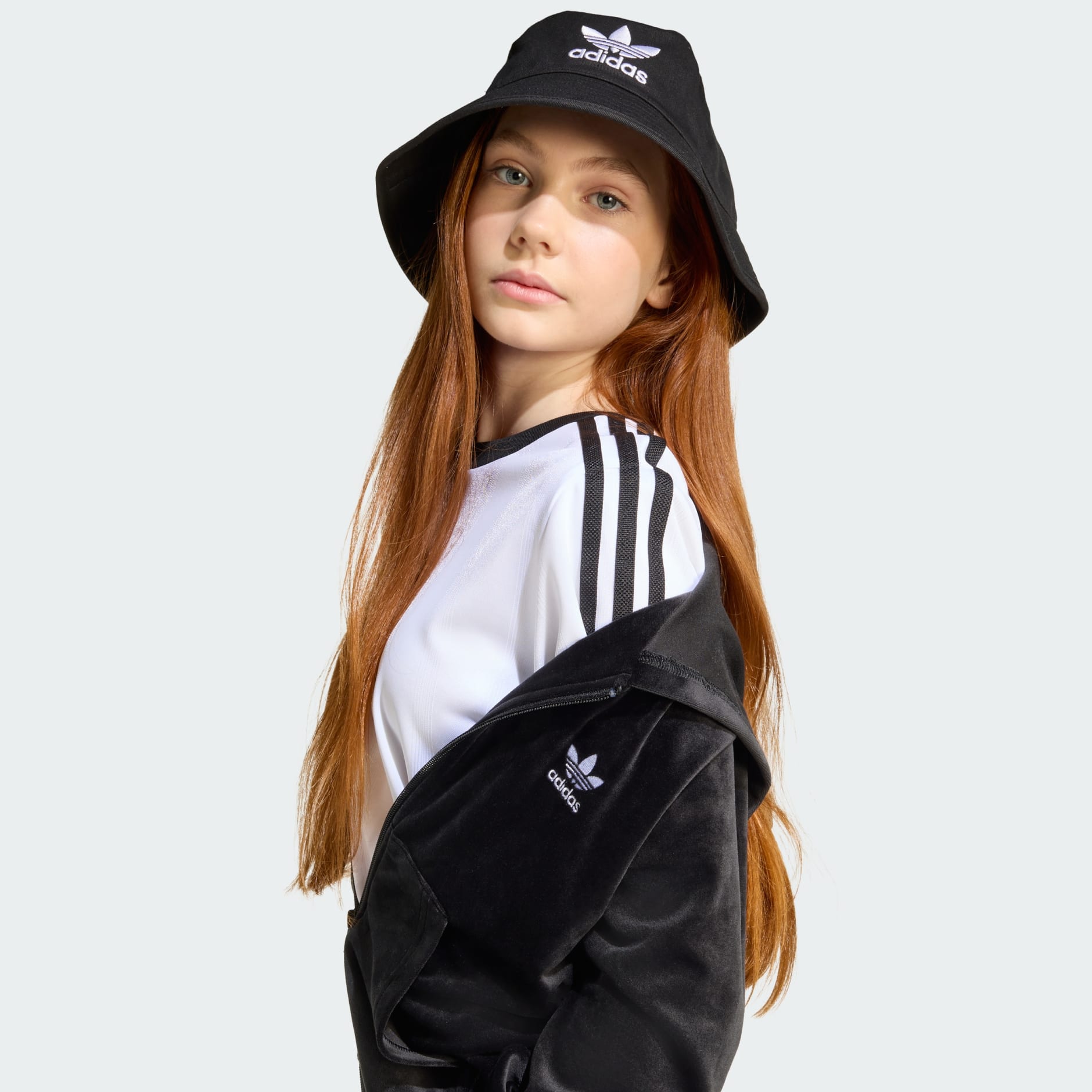 Hanorac din velur cu fermoar