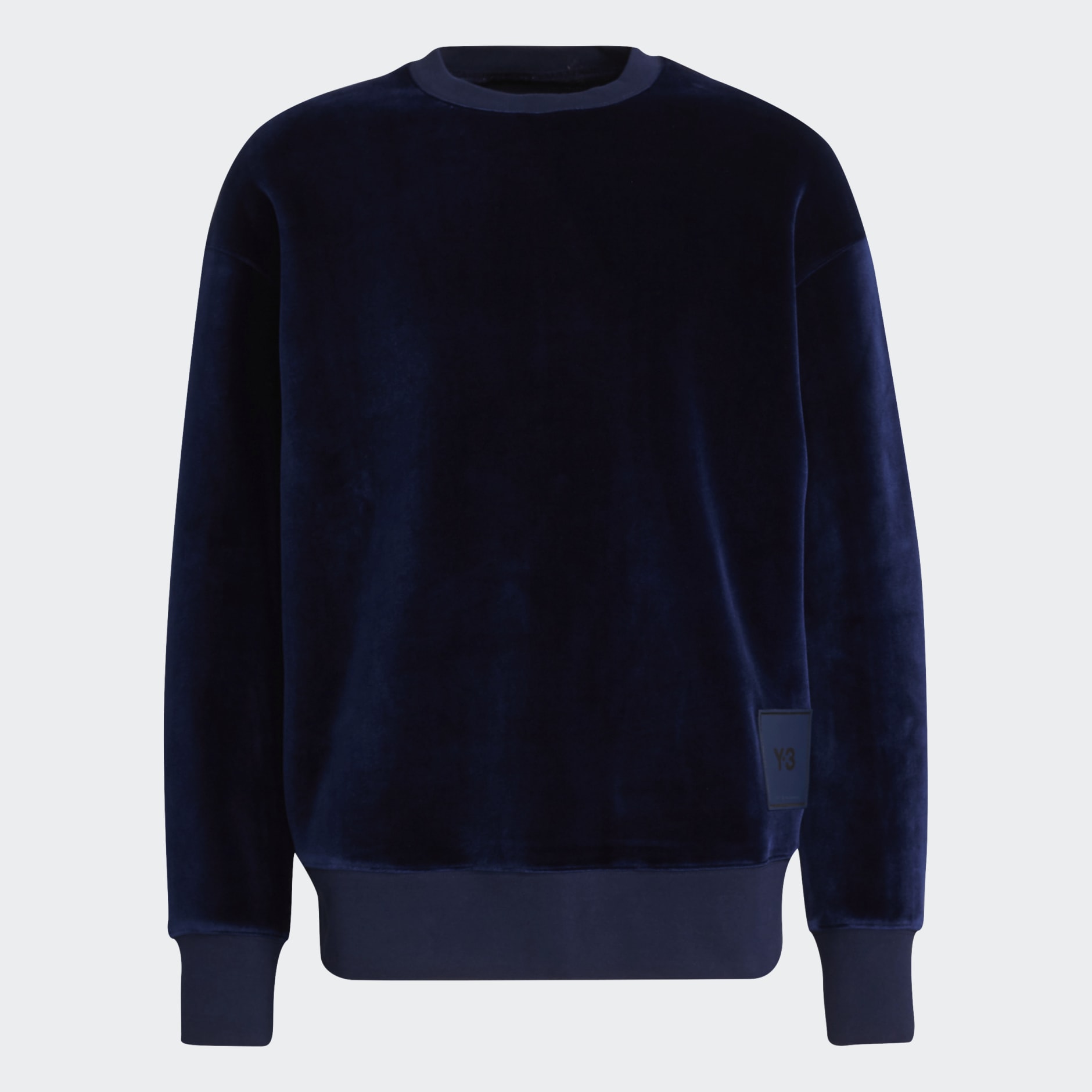Y-3 Square Velvet Spacer Crew Sweatshirt