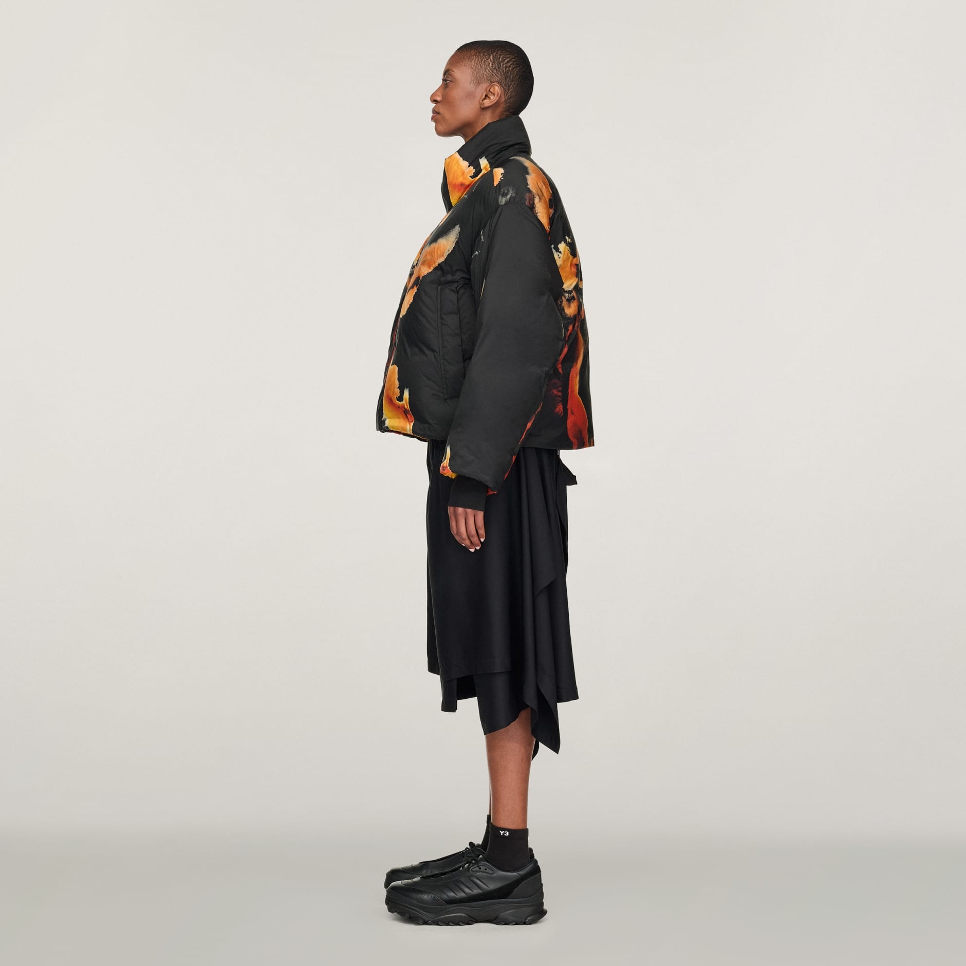 Jachetă cu puf Y-3 AOP