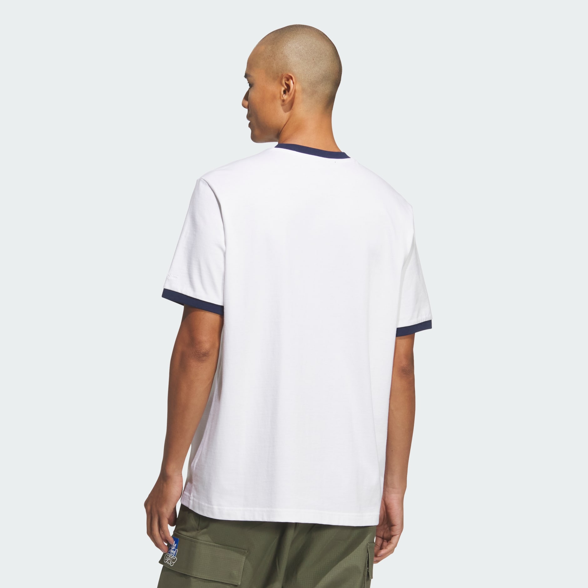 CONTRAST TEE - White | adidas Hong Kong
