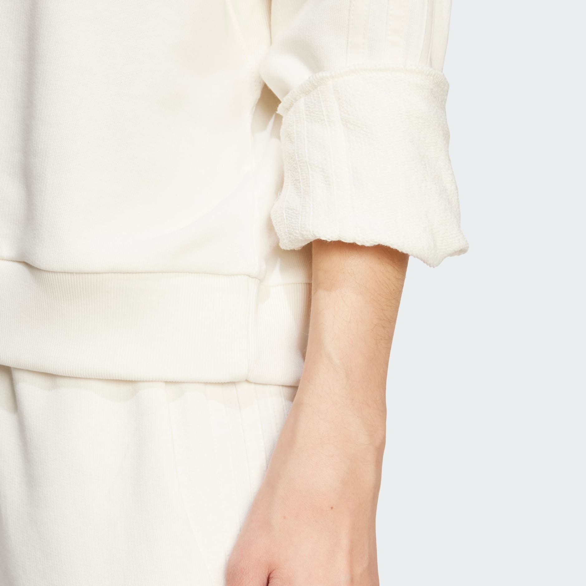 ALL SZN French Terry 3-Stripes Loose Sweatshirt