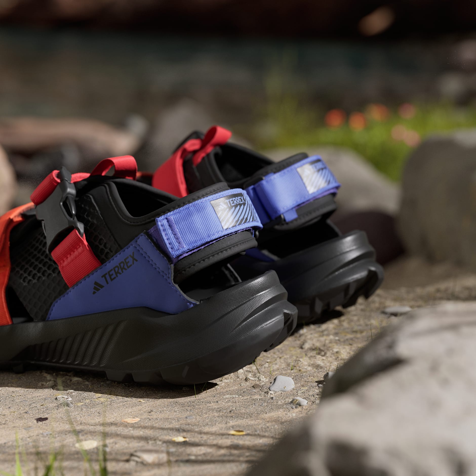 TERREX Hydroterra Sandals - Black | adidas Hong Kong