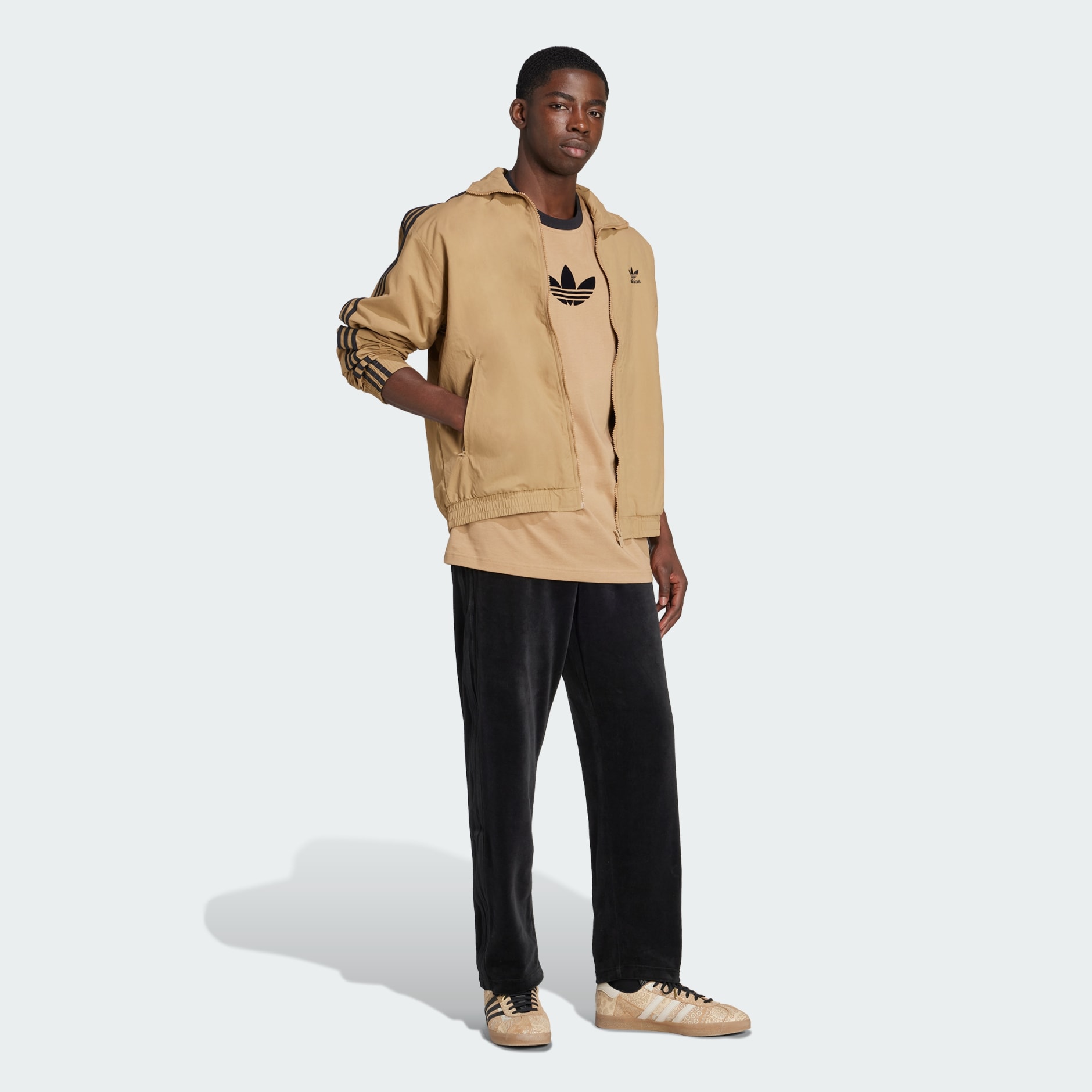 Clothing - adidas Adicolor Loose 2000s Cali Tee - Brown