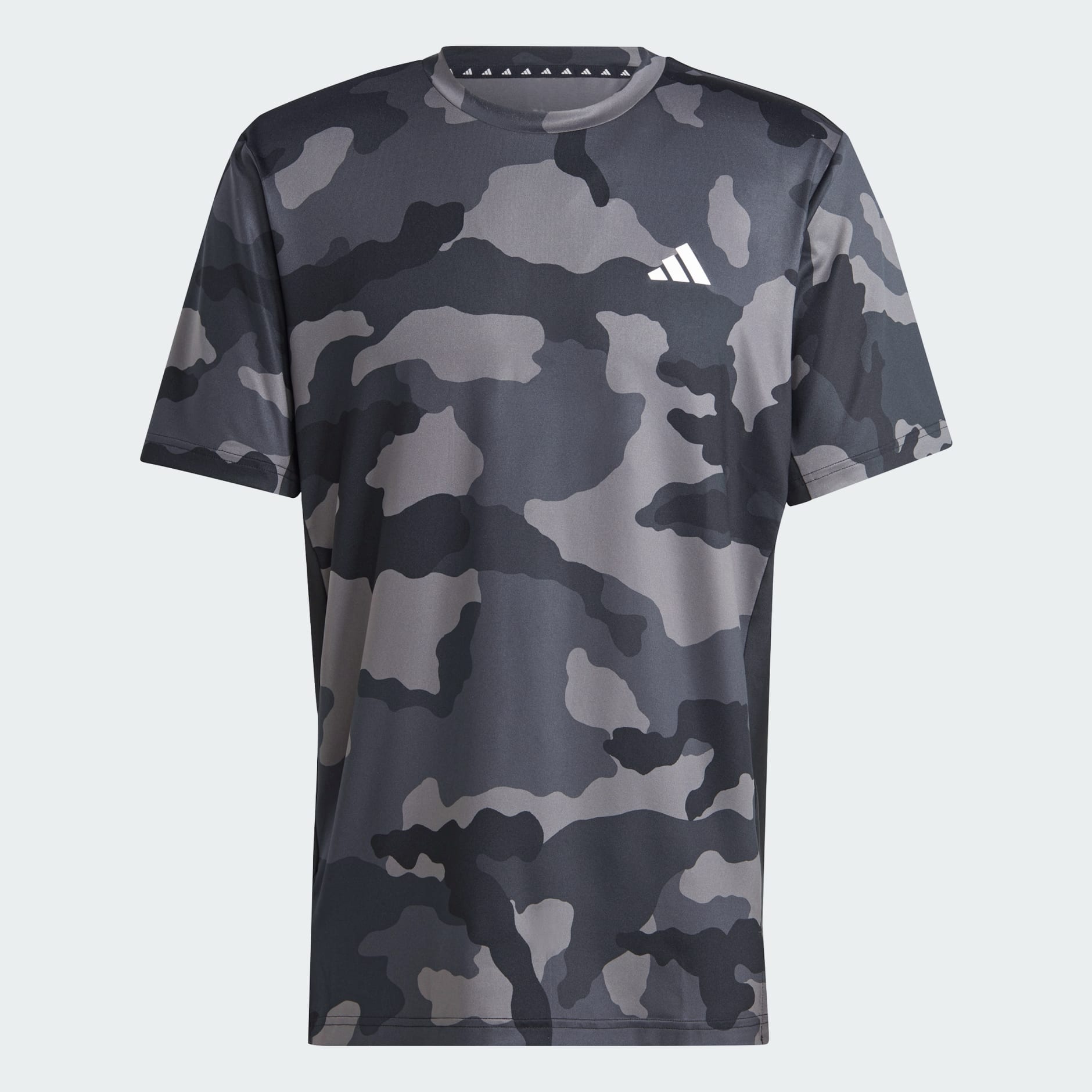 Camiseta Train Essentials Camo Allover Print