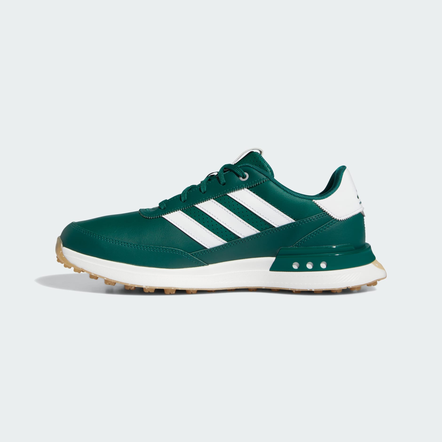 Shoes - S2G 24 Leather Spikeless Golf Shoes - Green | adidas South Africa