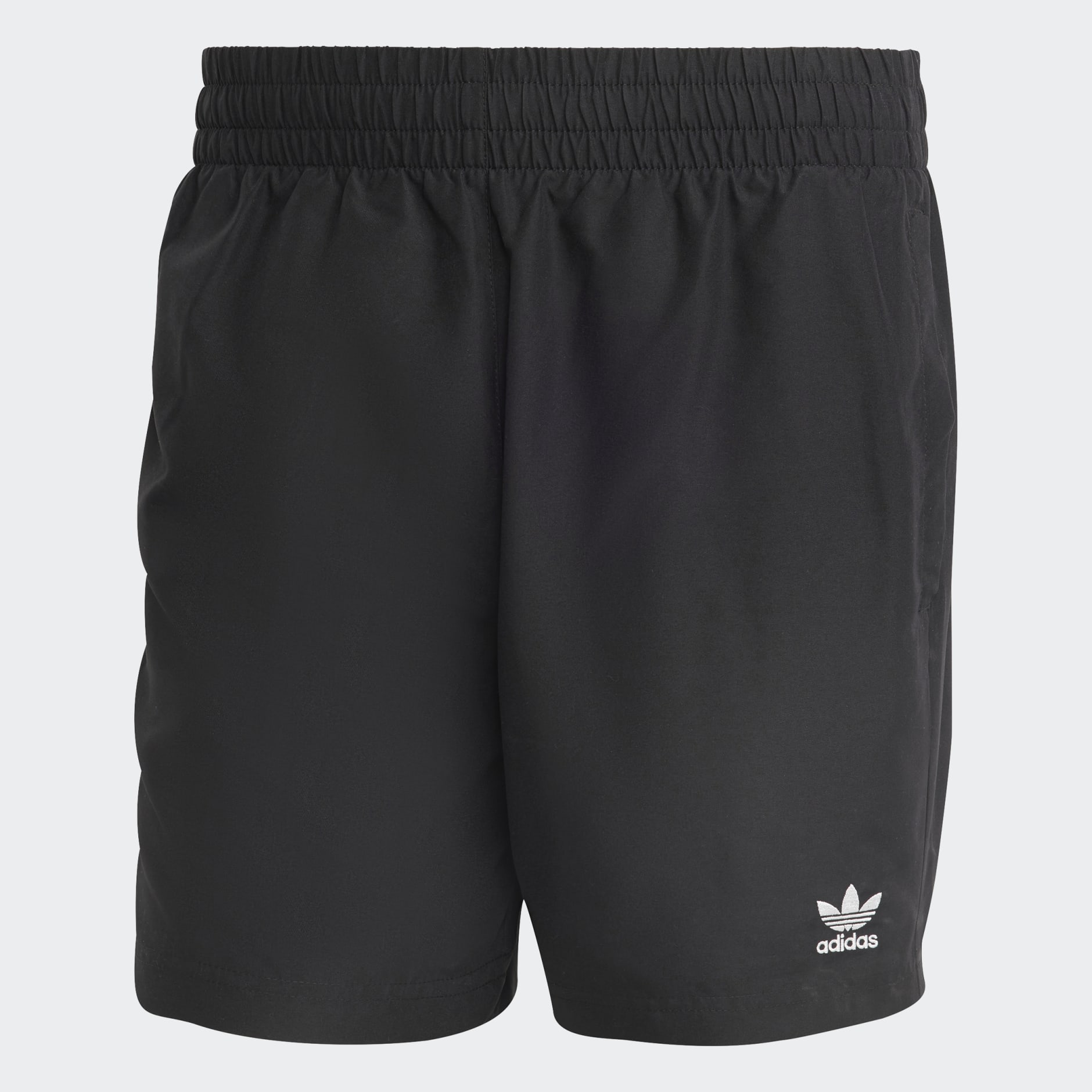 adidas Adicolor Essentials Solid Swim Shorts - Black | adidas UAE