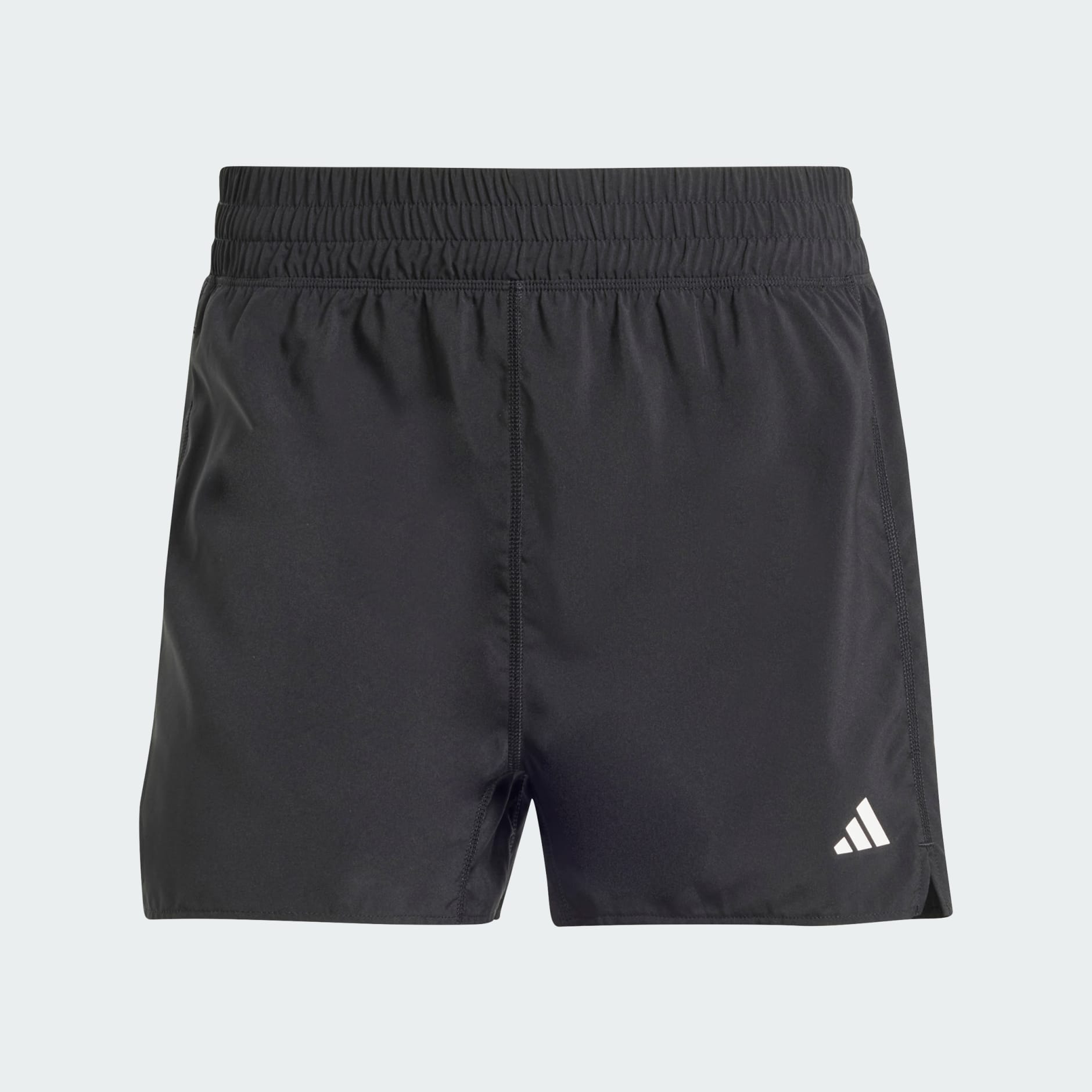 adidas Running Own The Run 5 inch shorts in black