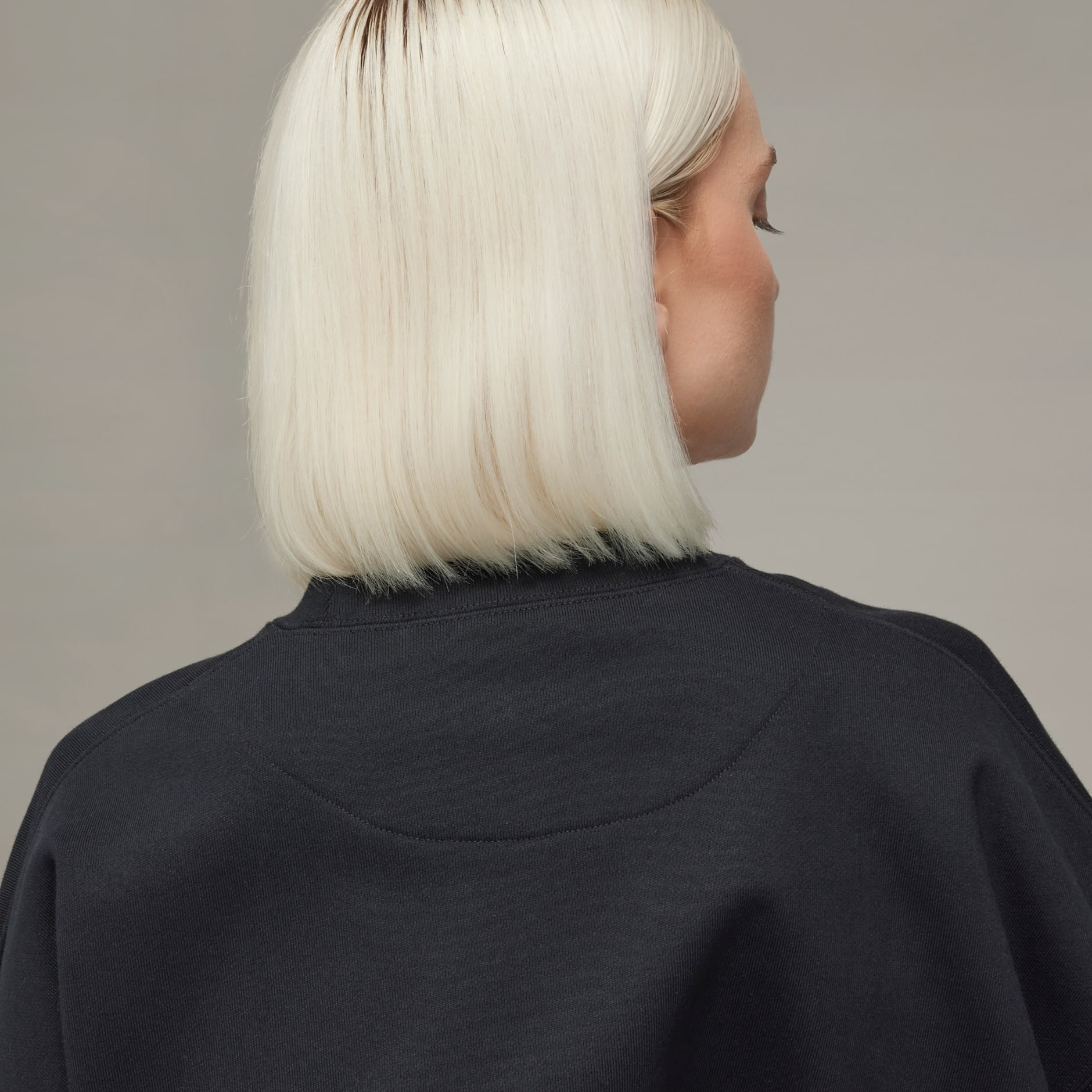 Y-3 Brushed Terry Boxy Crew Sweatshirt