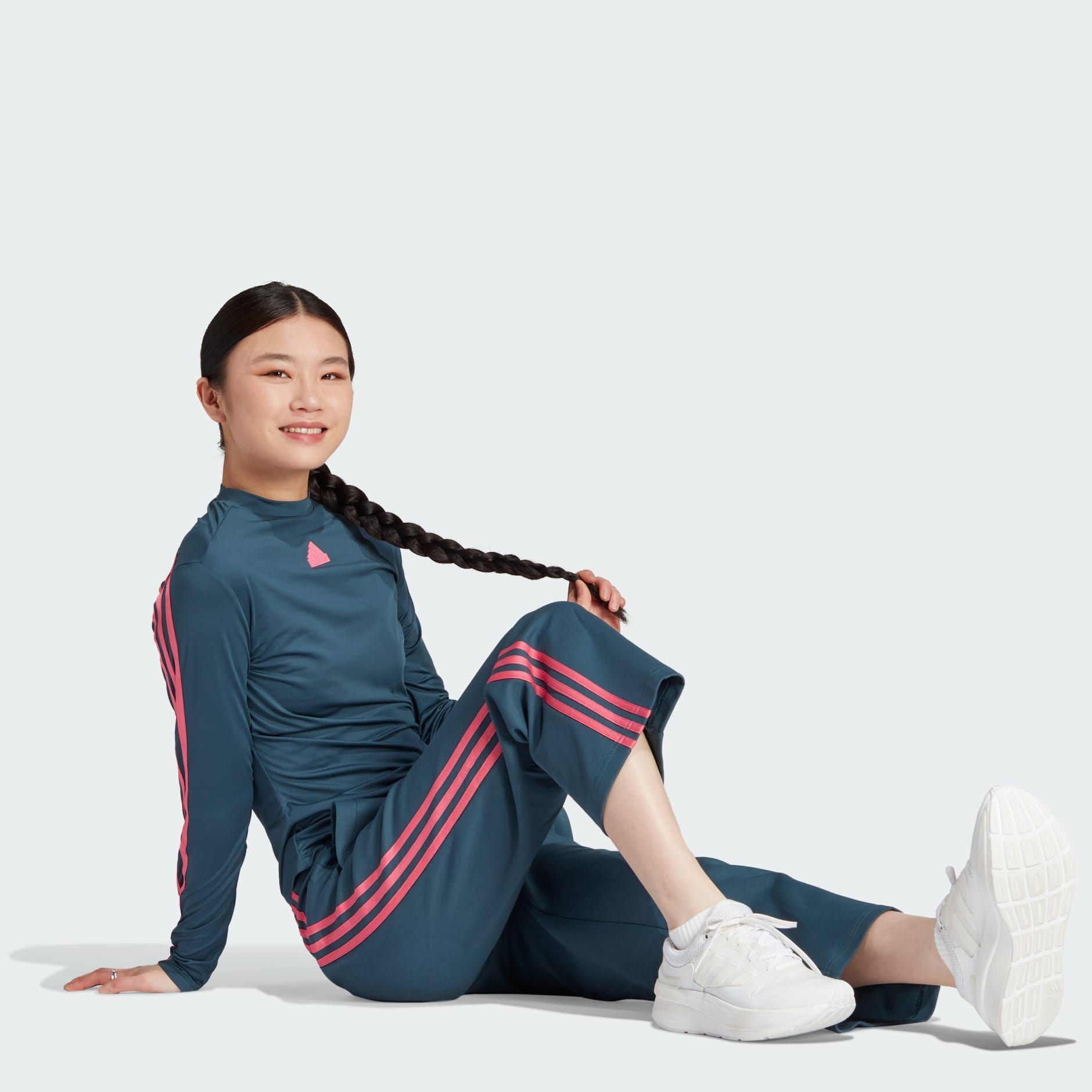 adidas Future Icons 3-Stripes Pants - Turquoise