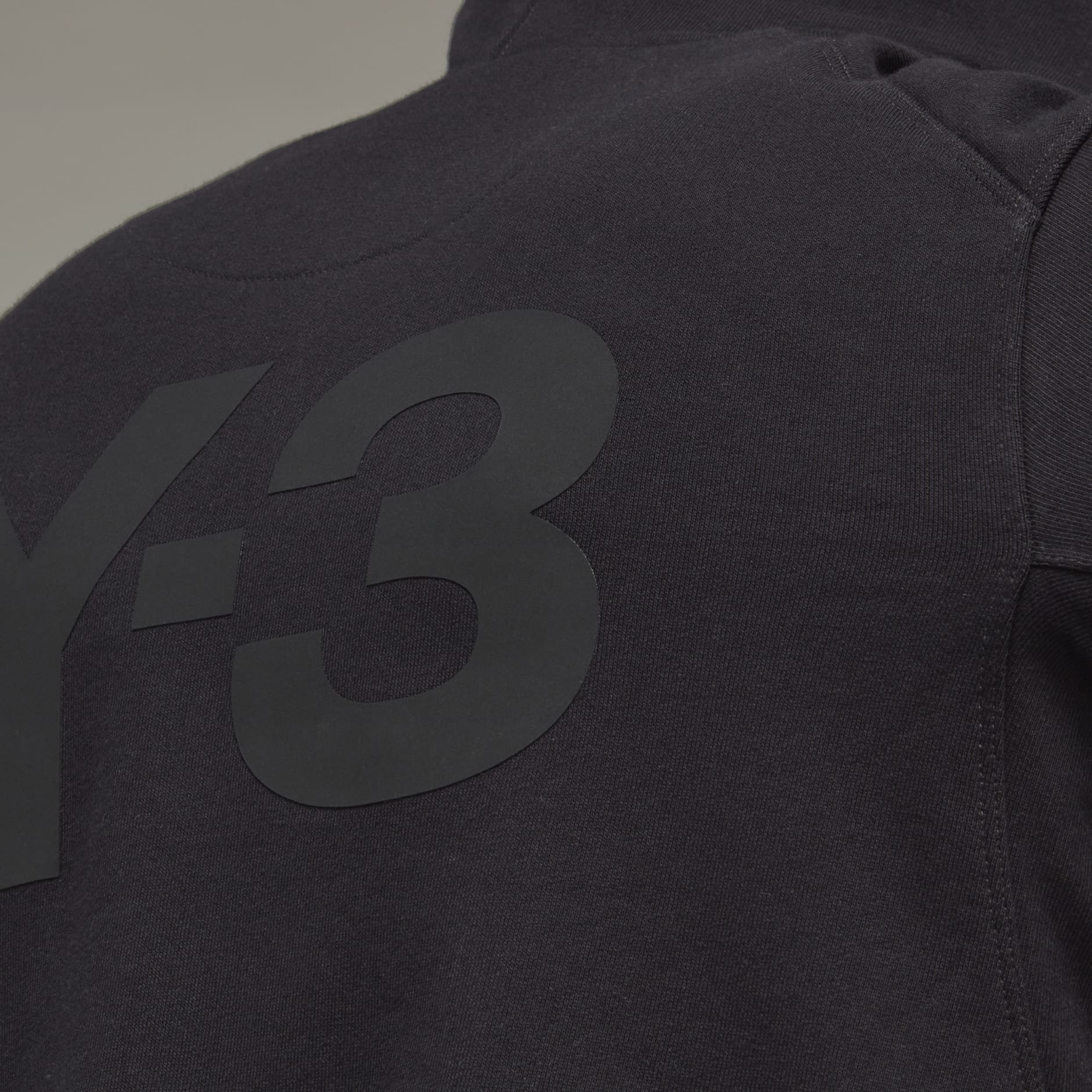 Men's Clothing - Y-3 Classic Back Logo Full-Zip Hoodie - Black