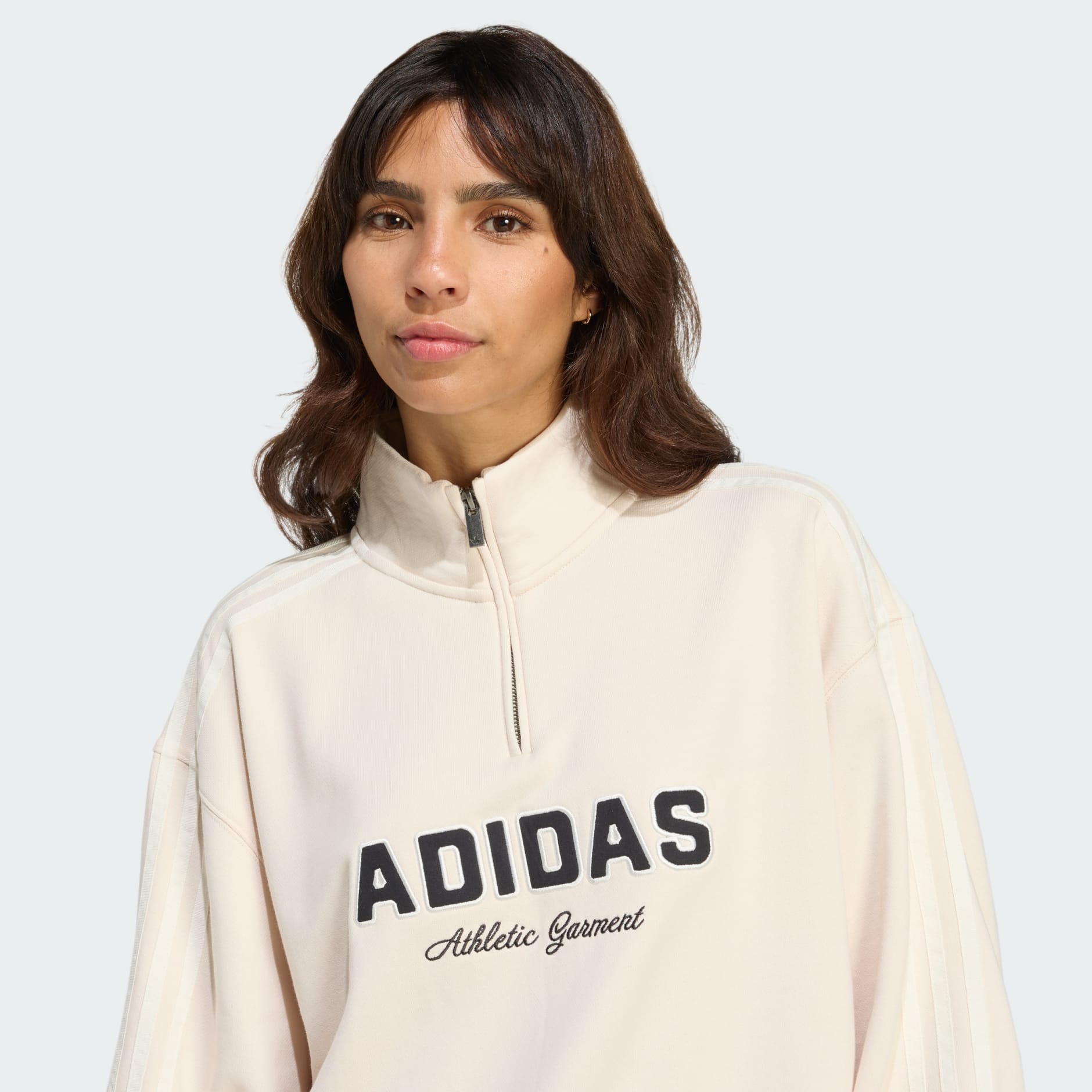 ADIDAS ORIGINALS ATHL DEPT GRAPHIC QUARTER ZIP