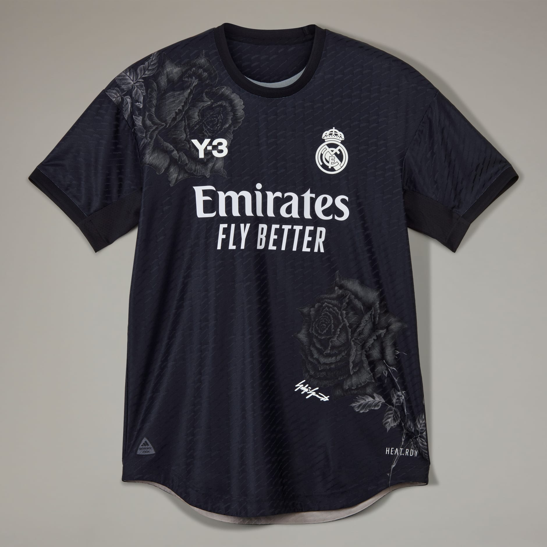 Men's Clothing - Real Madrid 23/24 Fourth Authentic Jersey - Black 