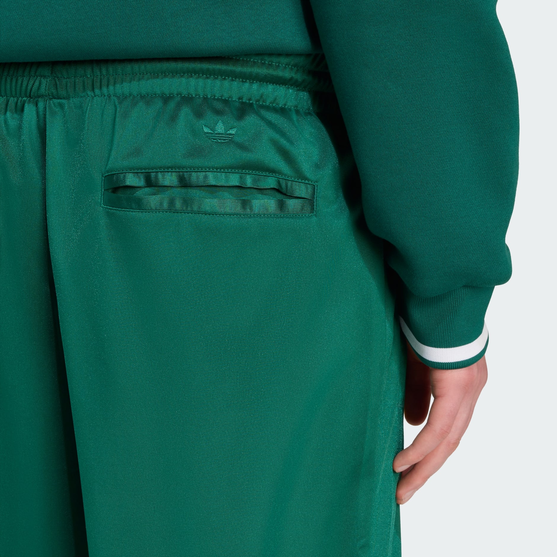 Varsity Open Hem Loose Pants