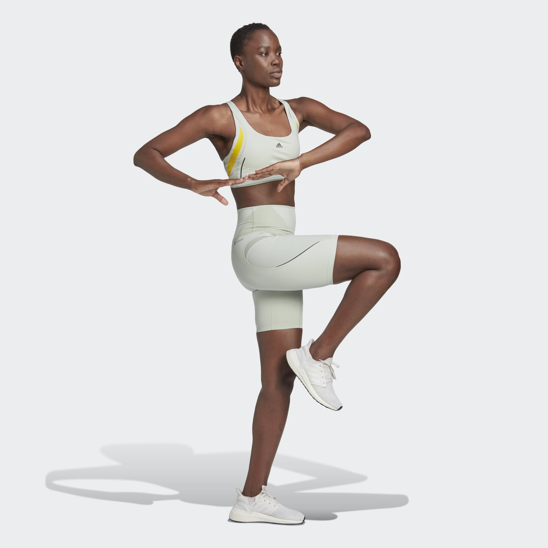 adidas Performance Powerimpact Luxe Training Medium-support Hiit Bra – bras  – shop at Booztlet