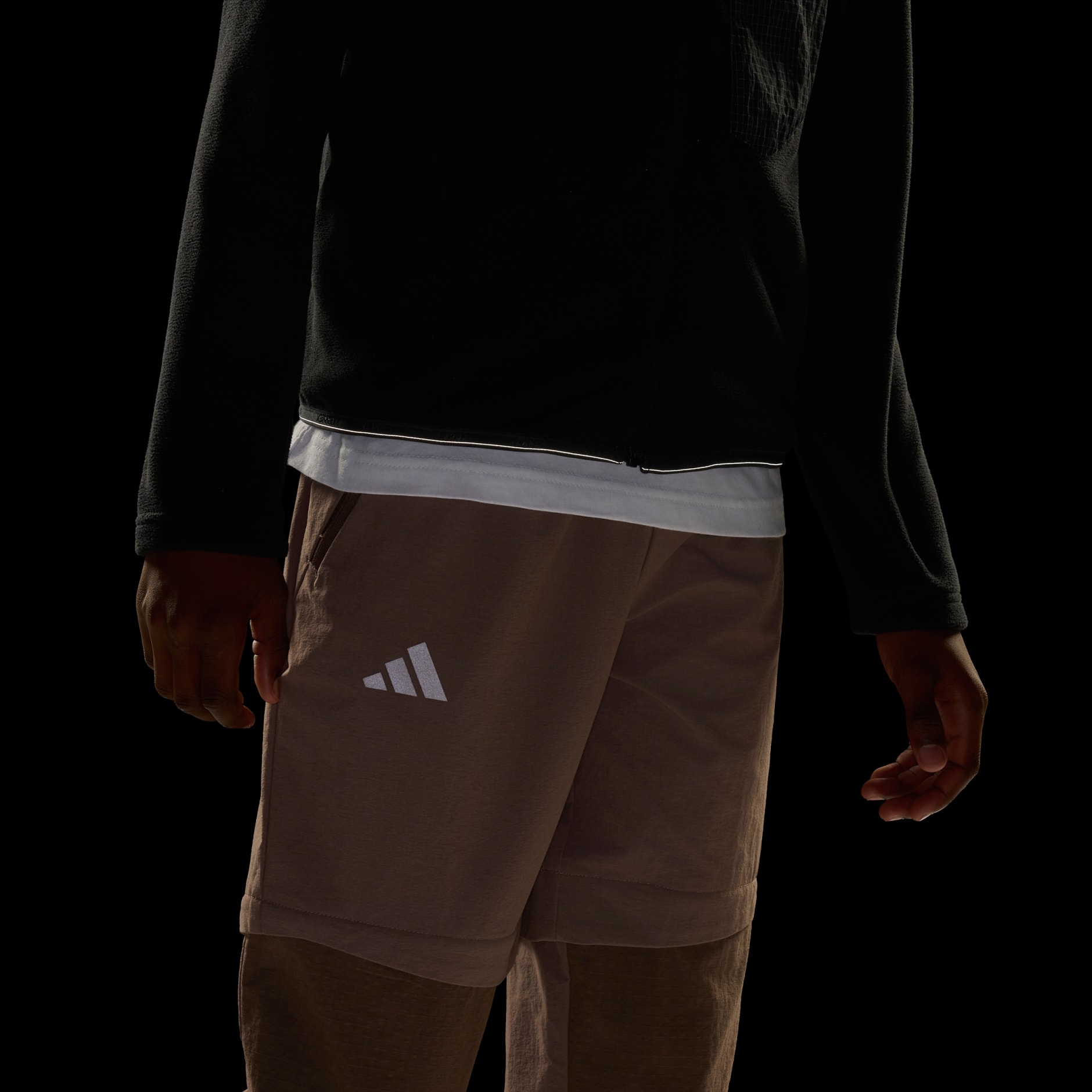 Dječja jakna od flisa s patentnim zatvaračem cijelom duljinom Terrex Multi