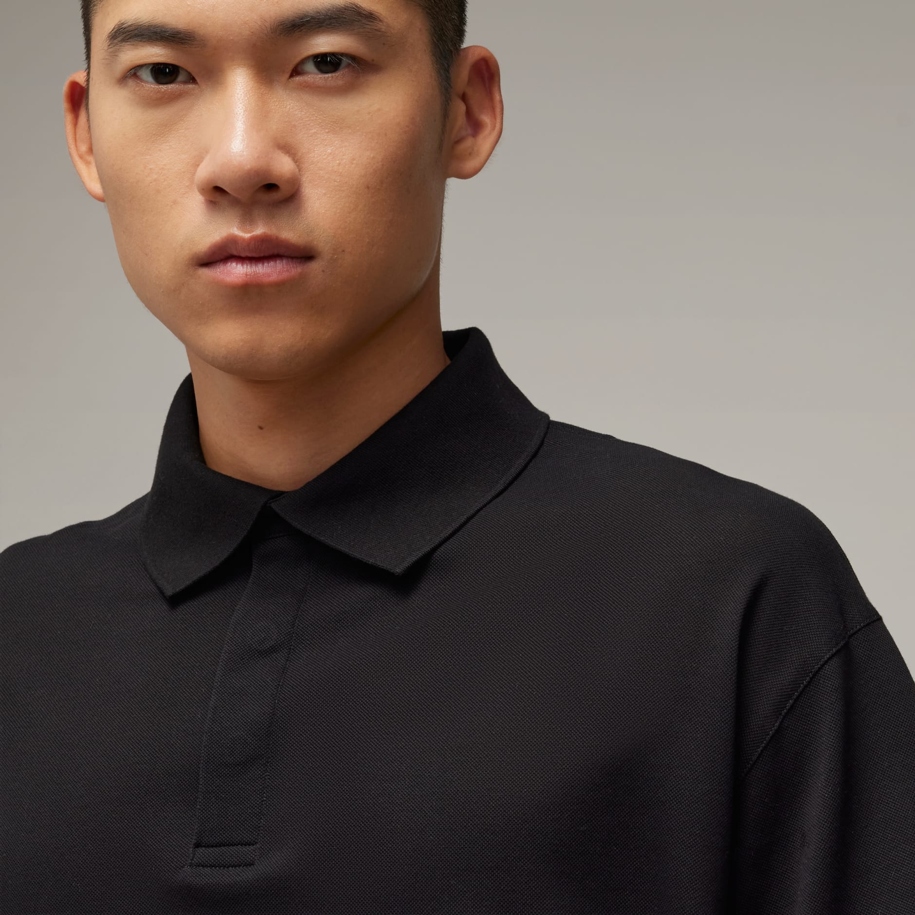 Clothing - Y-3 Short Sleeve Polo Shirt - Black | adidas South Africa