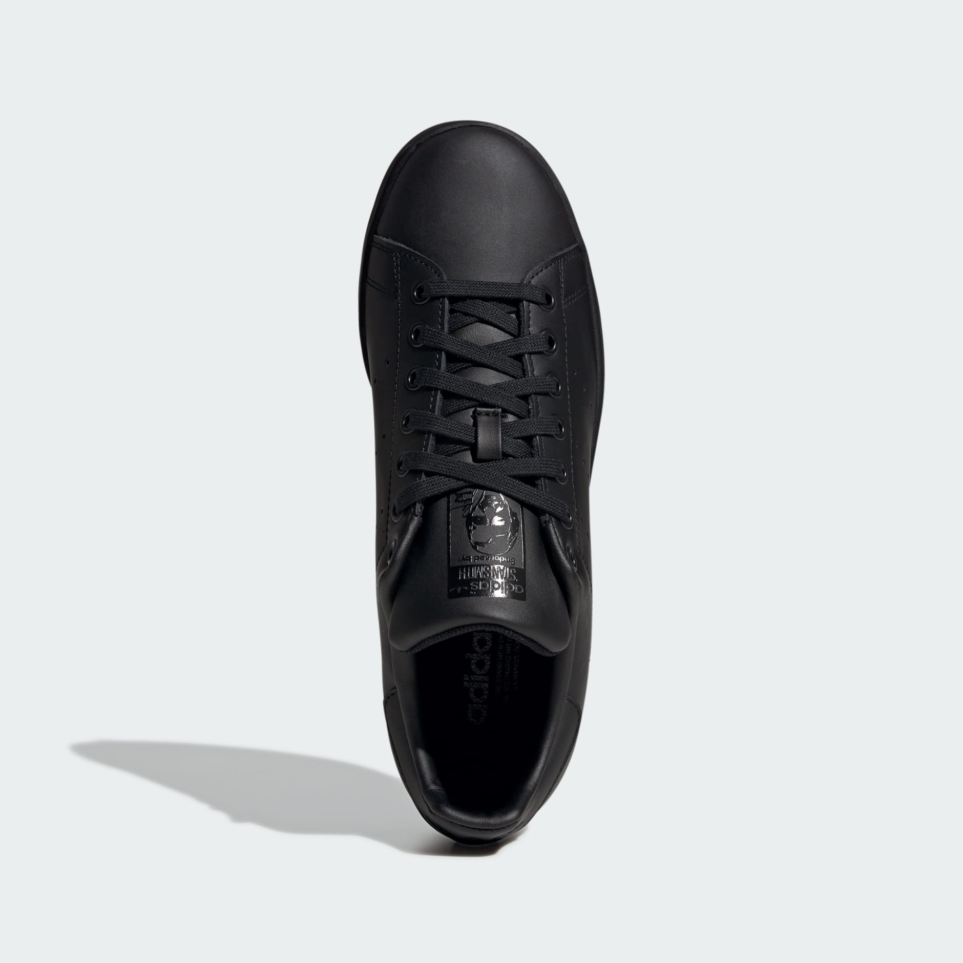 Adidas stan smith primeknit all black online