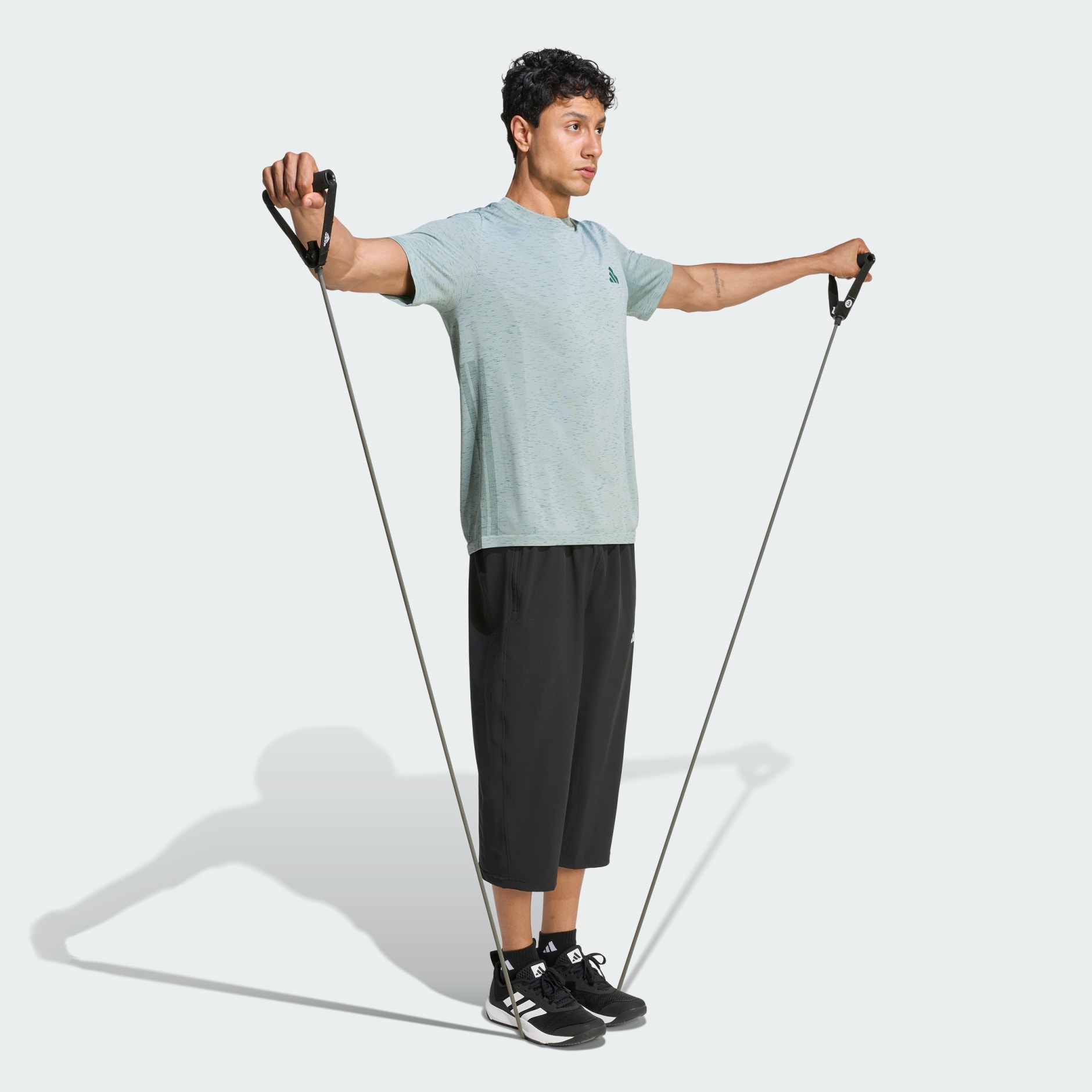 Camiseta Workout Essentials sin Costuras