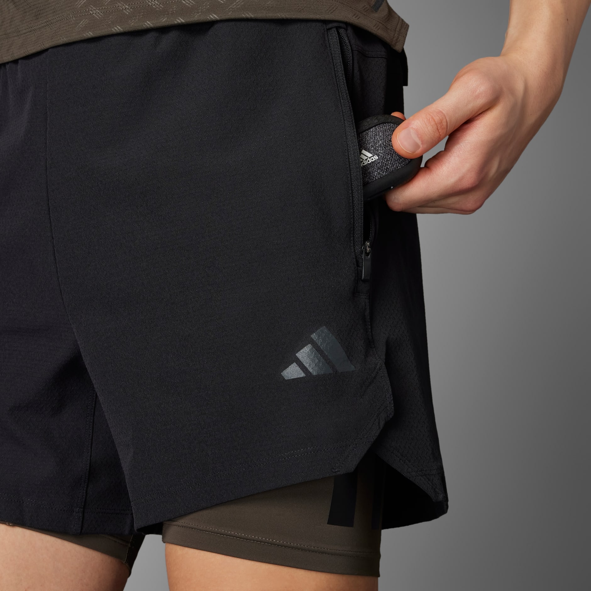 adidas PrimeLift Workout Two-in-One Shorts