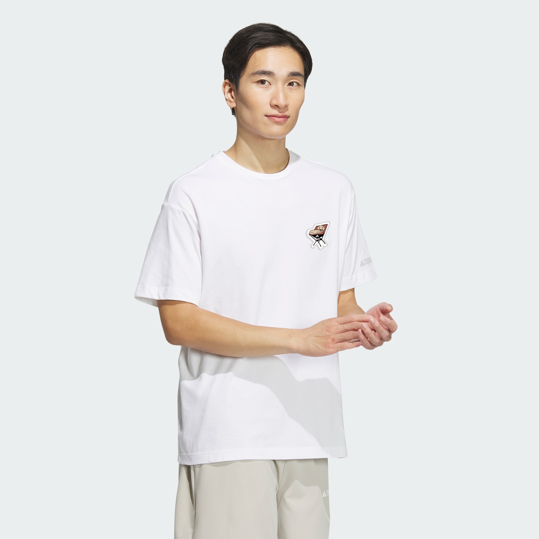 Clothing - Graphic Patch Short Sleeve Polygiene Tee 230 GSM - White ...