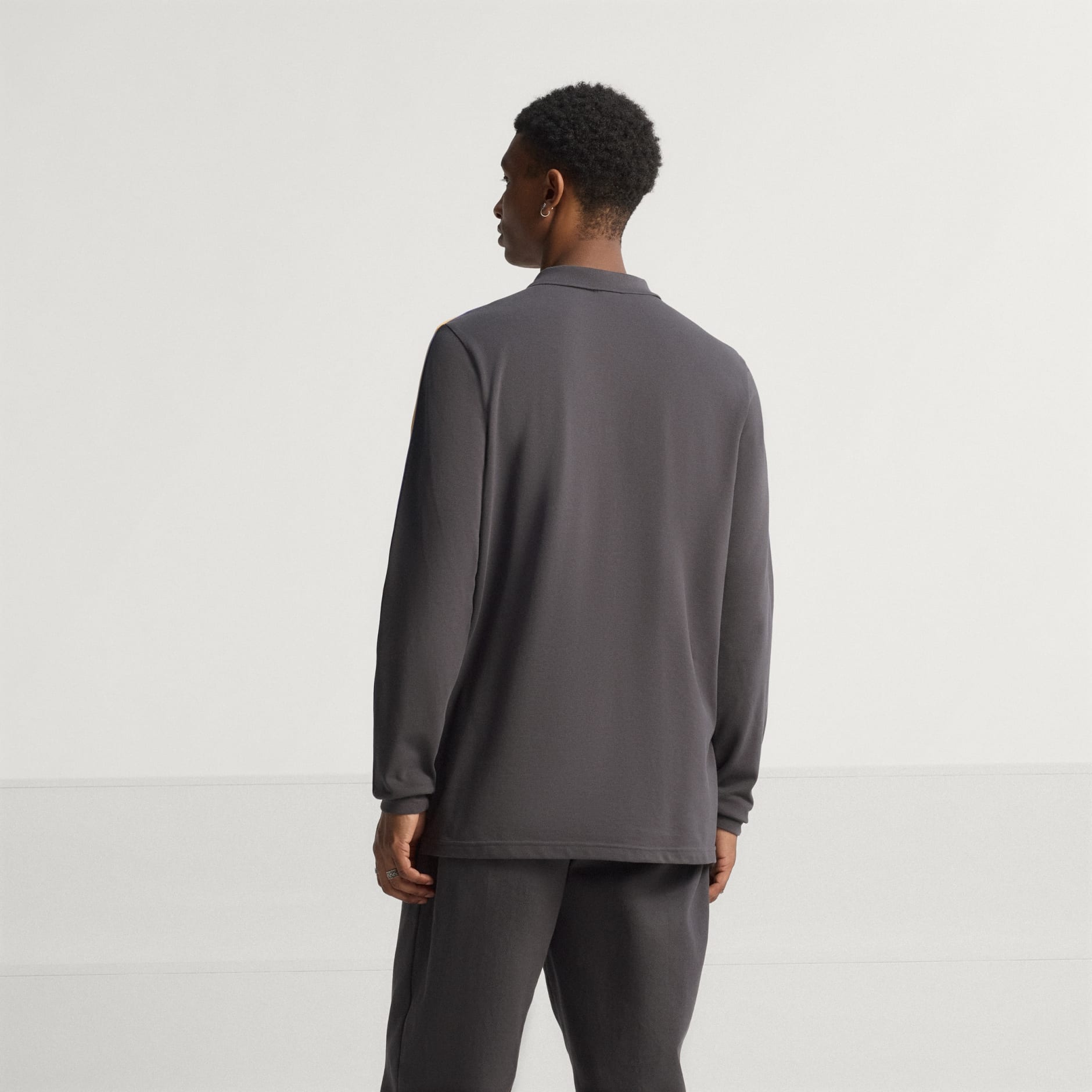 Manchester United Terrace Icons Long Sleeve Polo Shirt