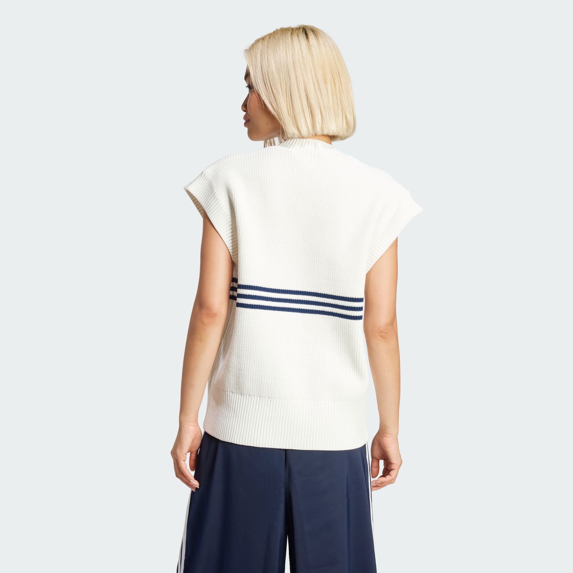 3-Stripes Knitted Vest