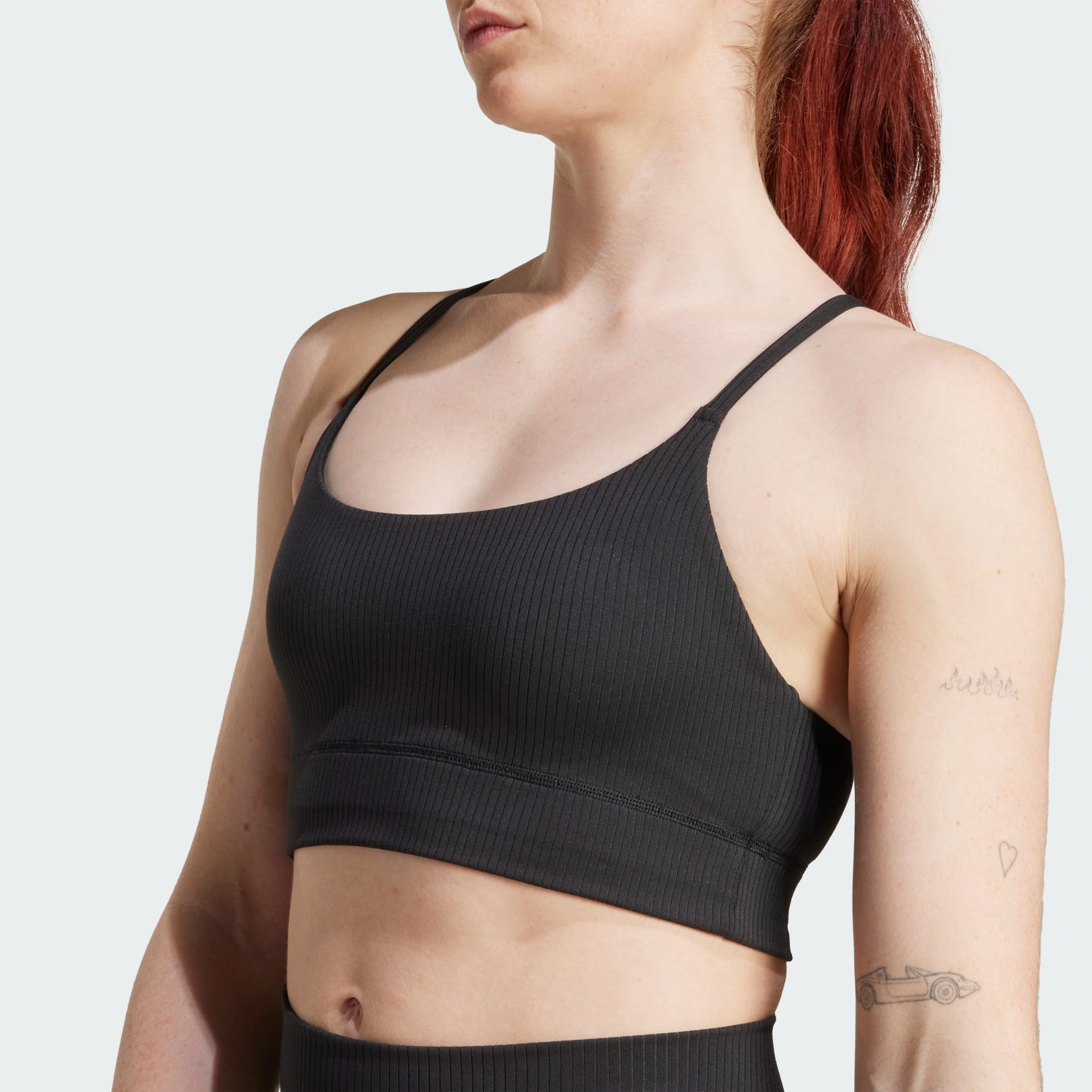adidas All Me Light Support Rib Bra Long Line Bra