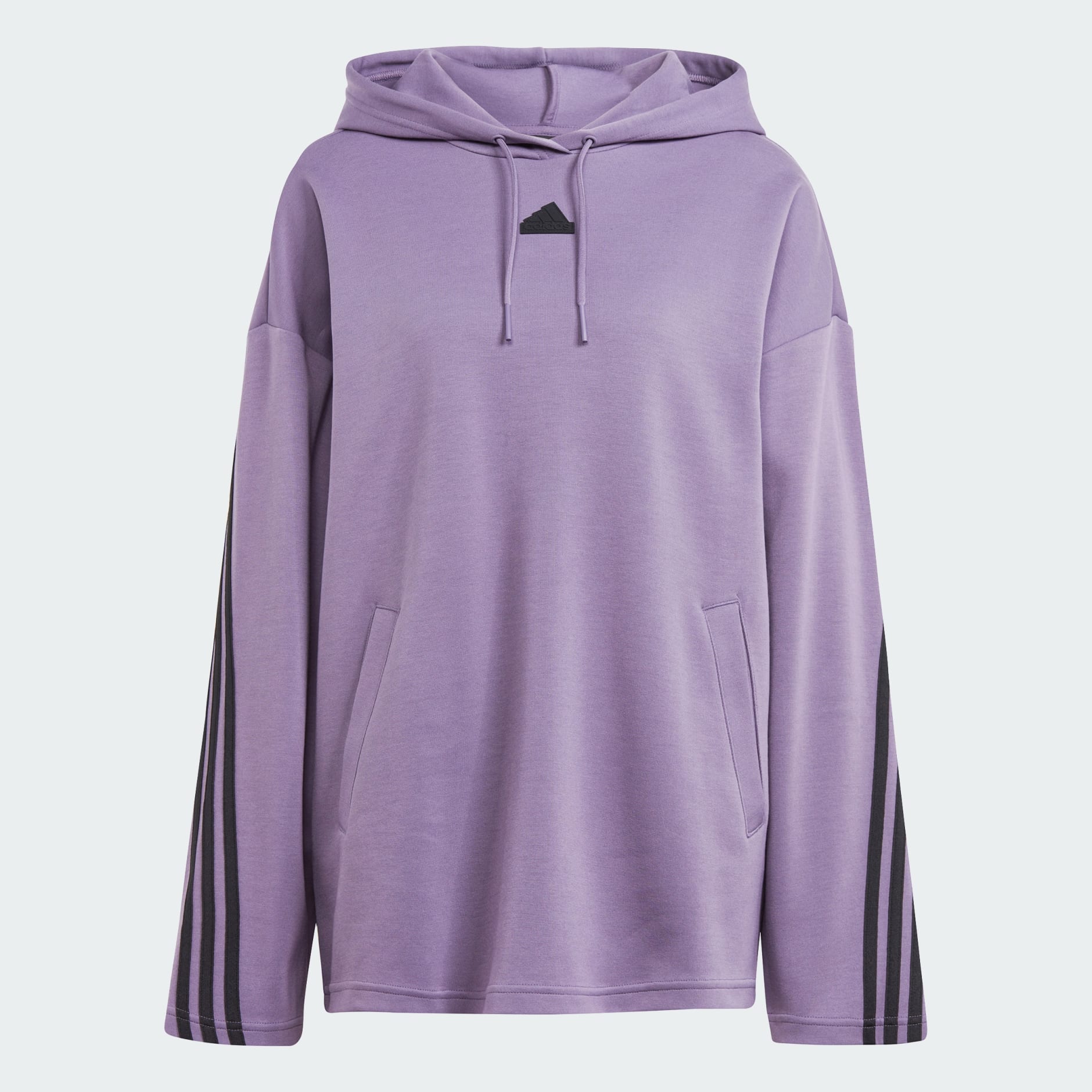 Adidas womens purple hoodie online