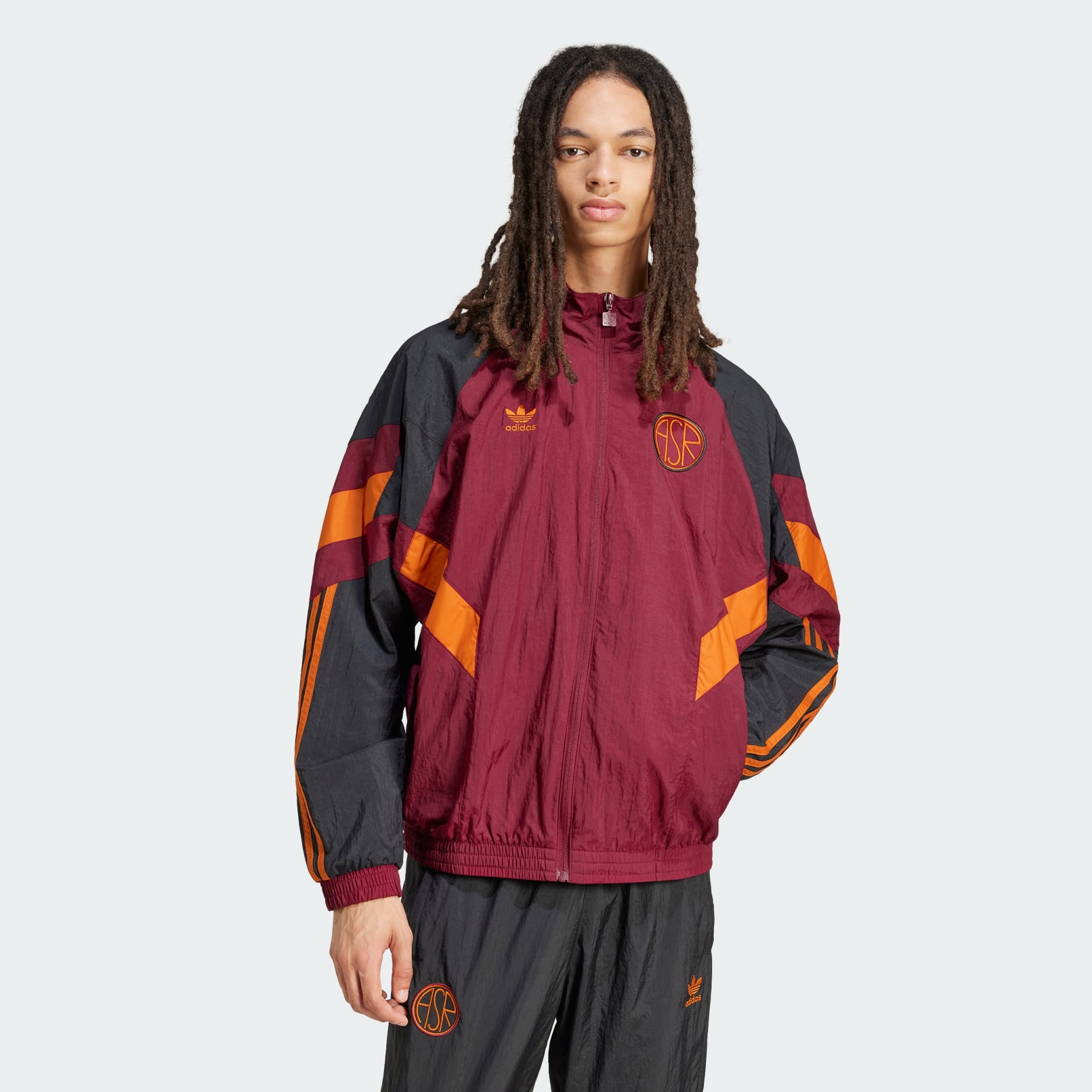 adidas AS Roma Originals Track Top Burgundy adidas TZ