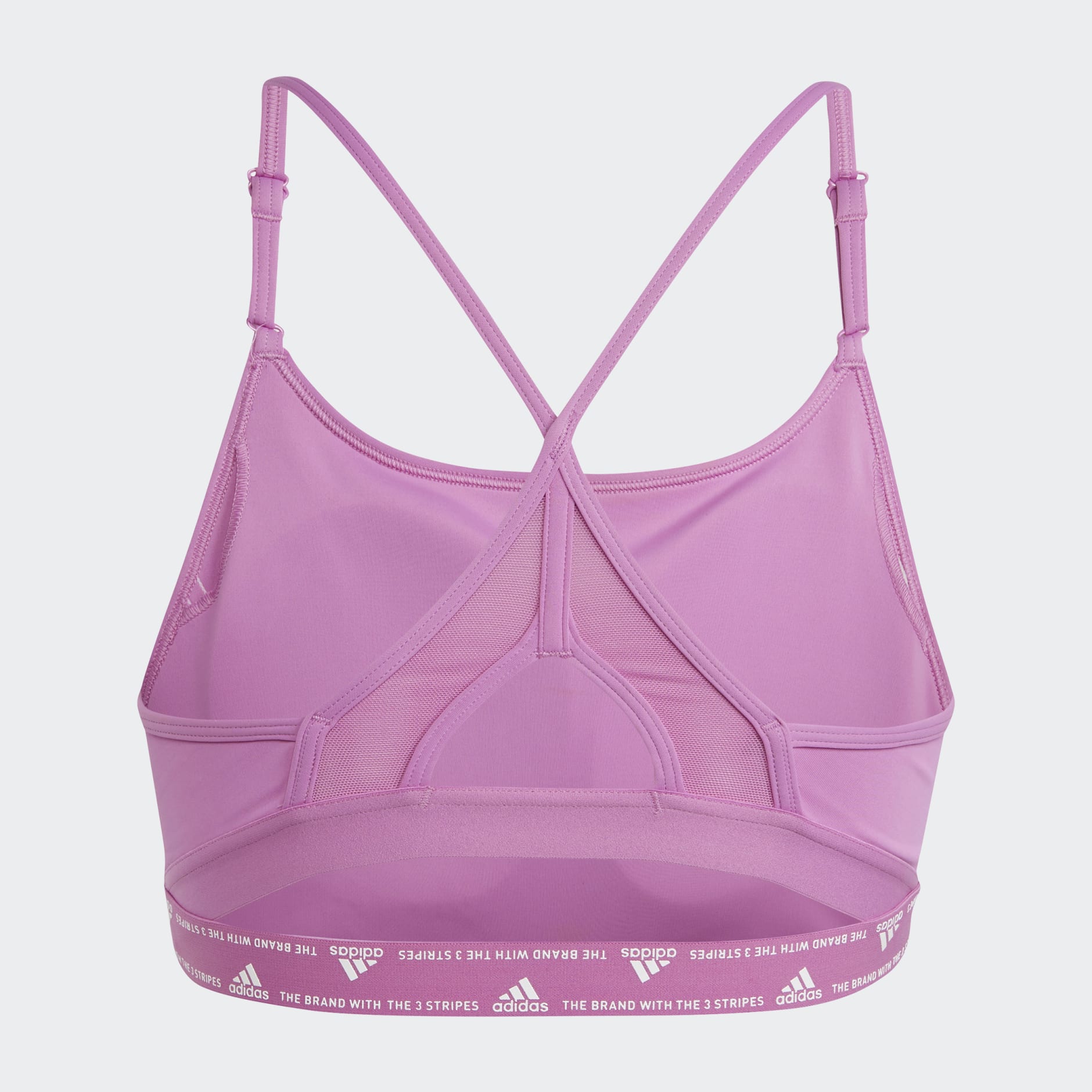 حمالة الصدر adidas Aeroreact Training Light-Support 3-Stripes