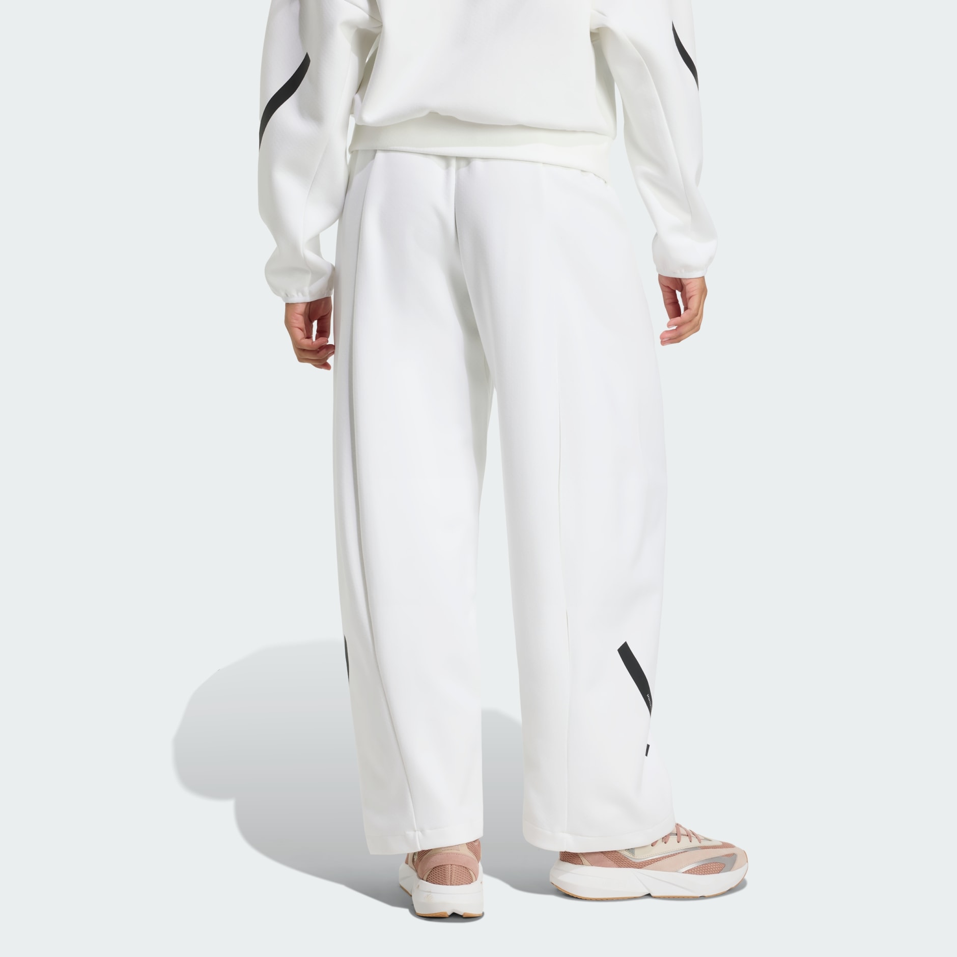 CLOTHING - adidas Z.N.E. Open-Hem Pants - White | adidas Oman