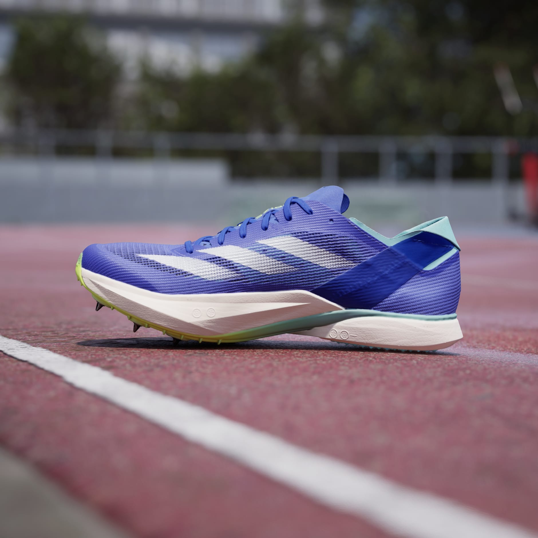 ADIZERO AVANTI スパイクシューズ 青/白 26.5 ADIZERO AVANTI スパイク