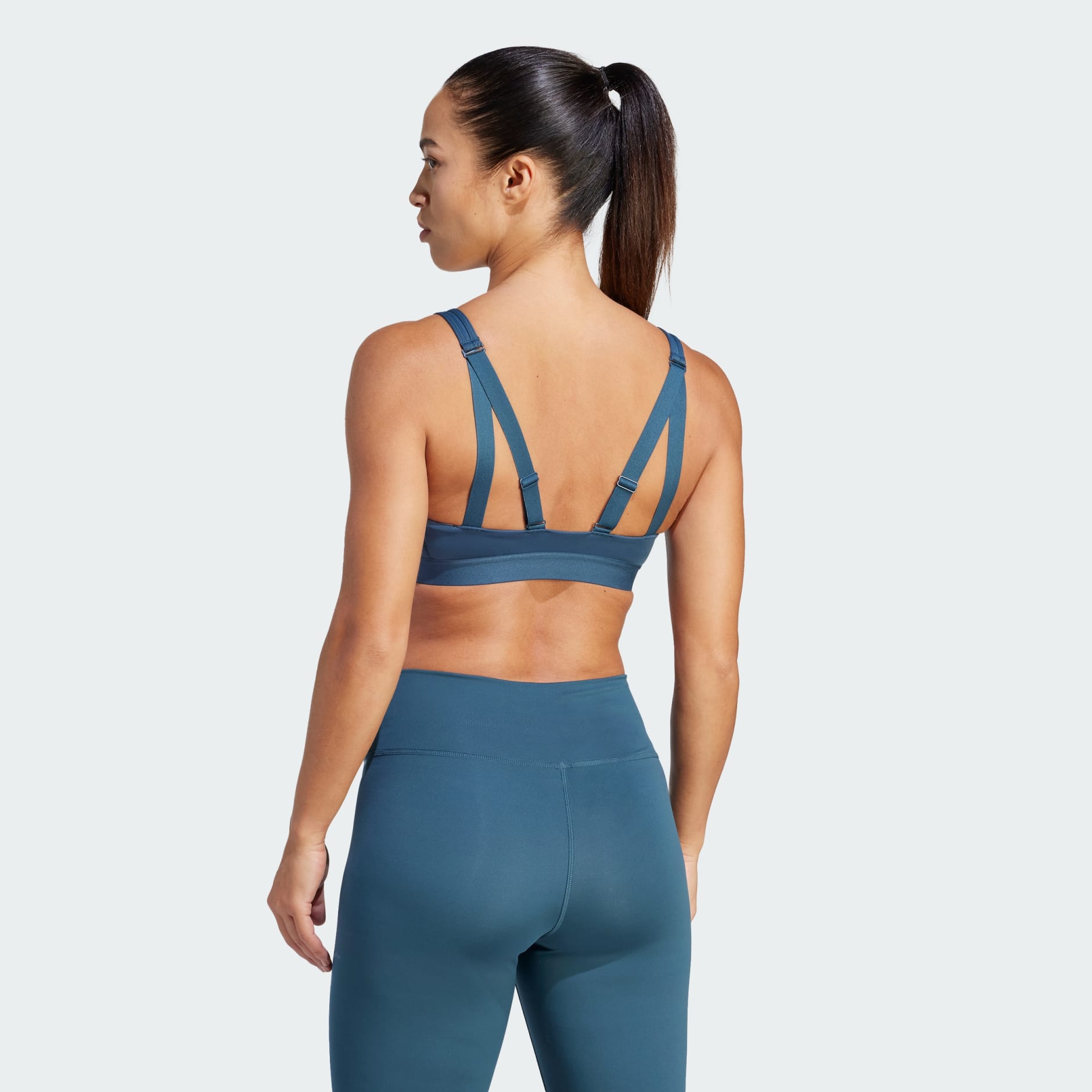 adidas Performance ADIDAS TLRD IMPACT HIGH-SUPPORT - High support sports bra  - arctic night/blue 