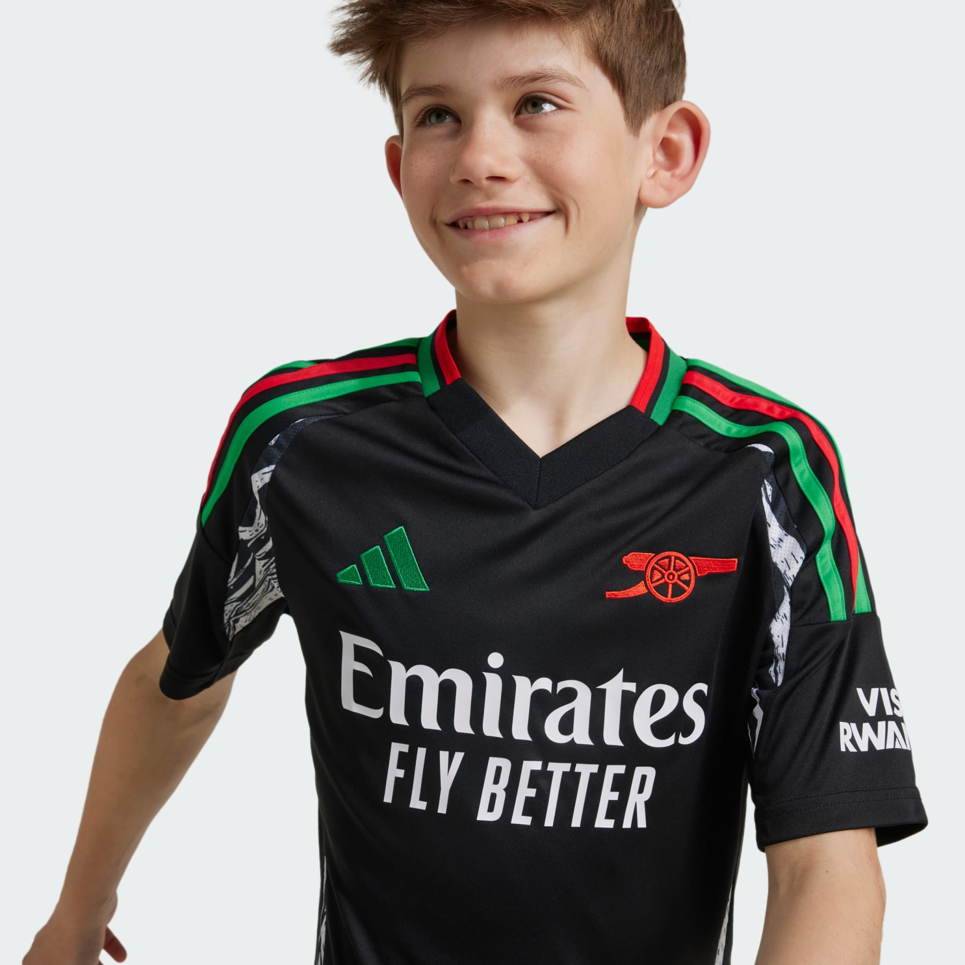 Kids Clothing Arsenal 24 25 Away Jersey Kids Black adidas Bahrain