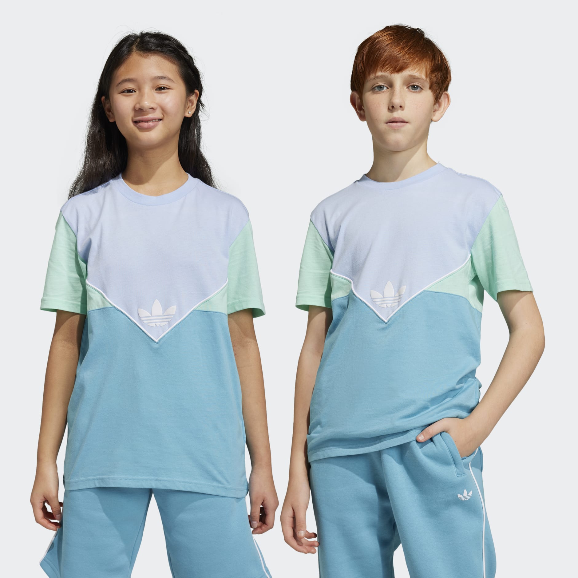 Kids Clothing - Adicolor Tee - Blue | adidas Egypt