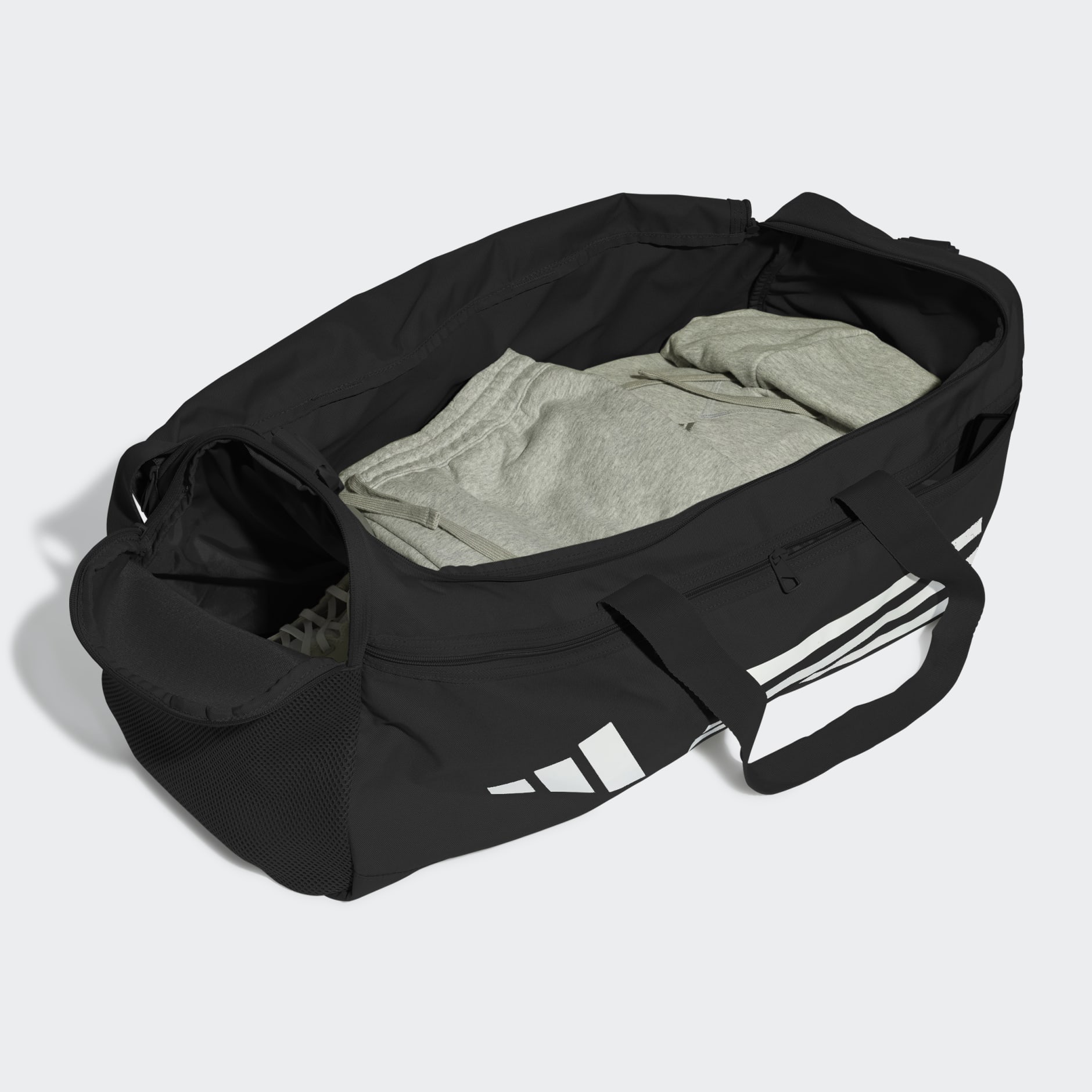 adidas Essentials Training Duffel Bag Medium - Black | adidas UAE