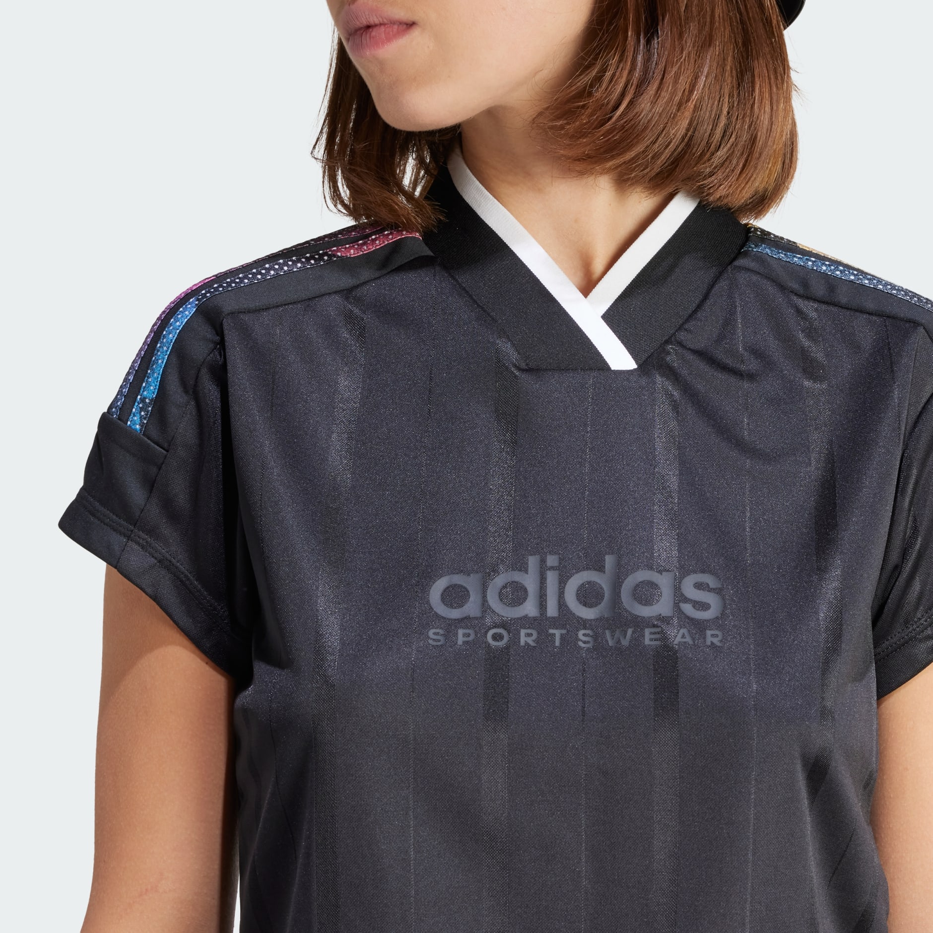 Women's Clothing - Tiro Summer Crop Jersey - Black | adidas Kuwait