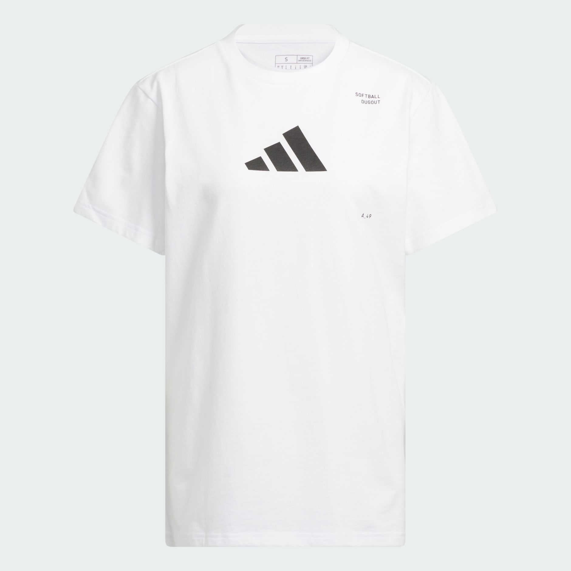 Tricou de softball cu imprimeu grafic