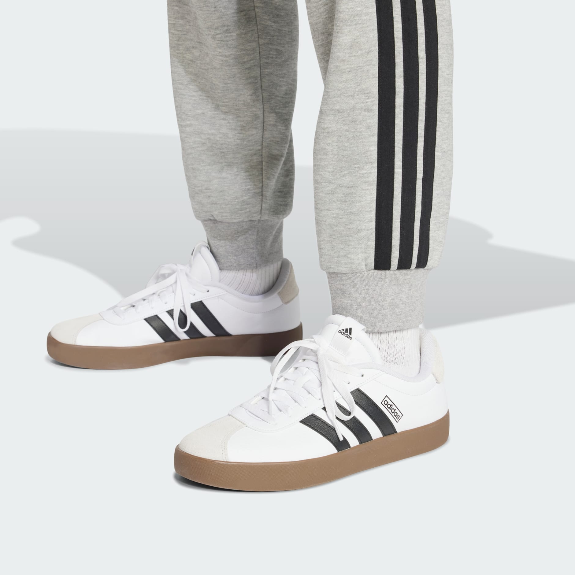 بنطال Essentials 3-Stripes Fleece