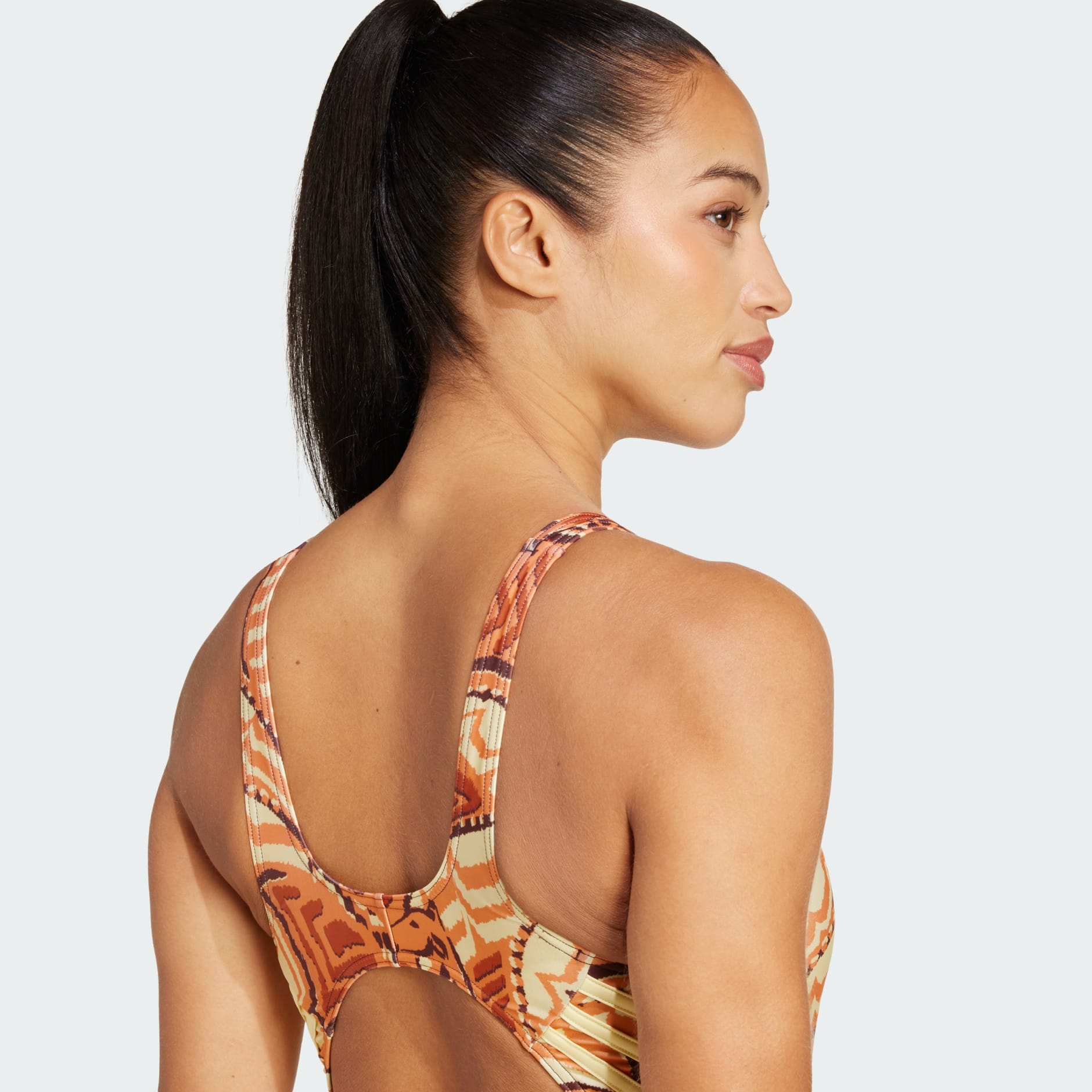 adidas x FARM Rio 3-Stripes Swimsuit