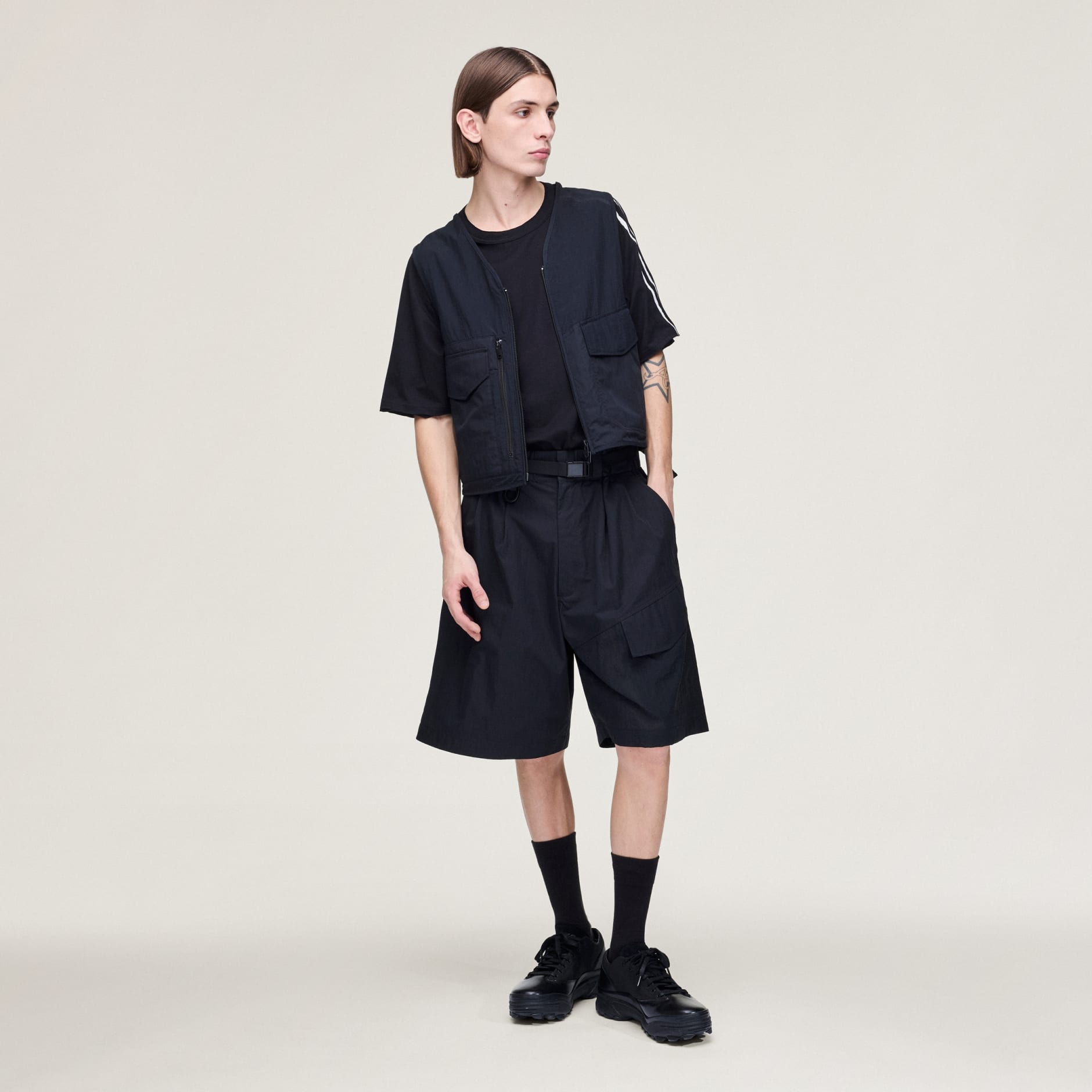 Y-3 軍裝實用背心