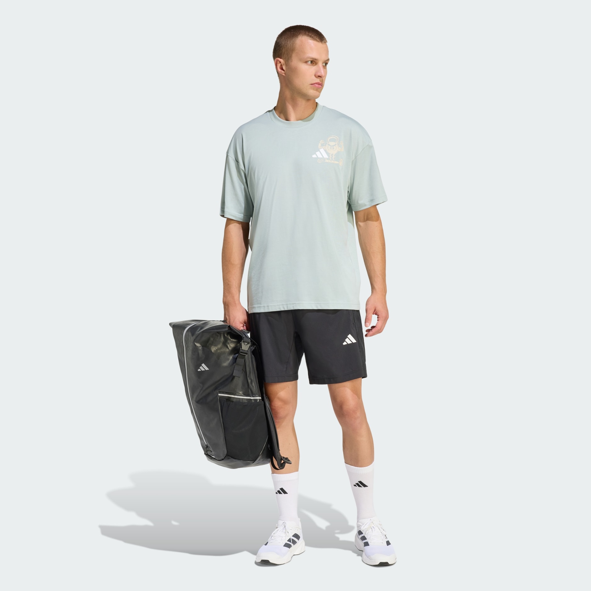 Tricou cu imprimeu grafic CLIMACOOL FUN TRAINING