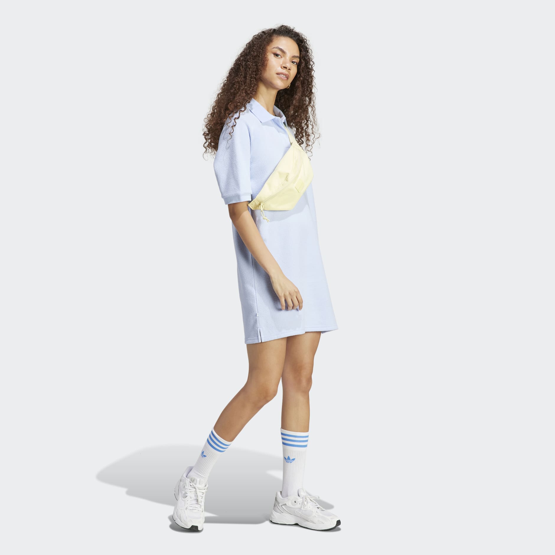 Clothing - Polo Dress - Blue | adidas South Africa