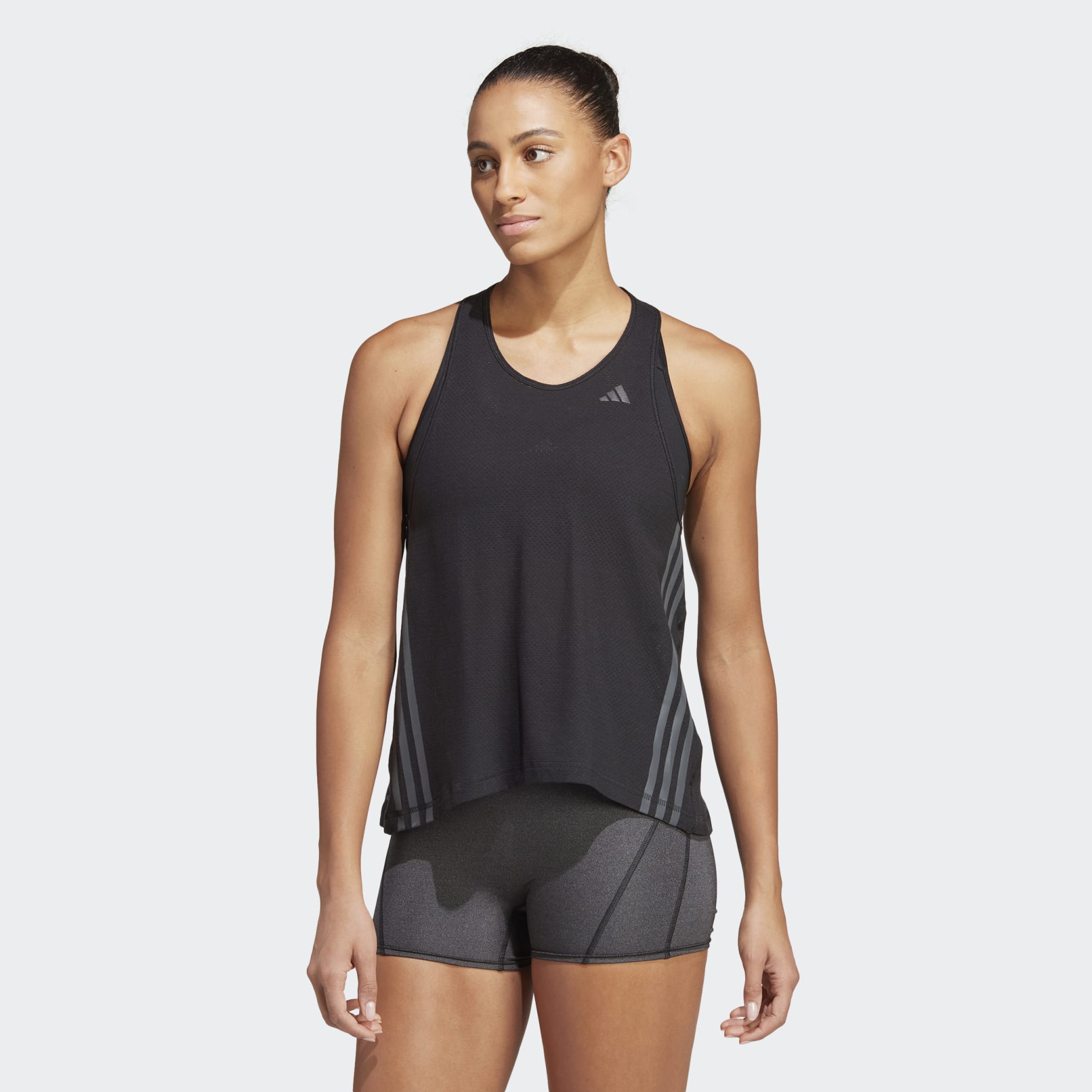 adidas Run Icons Made with Nature Running Tank Top - Black TZ