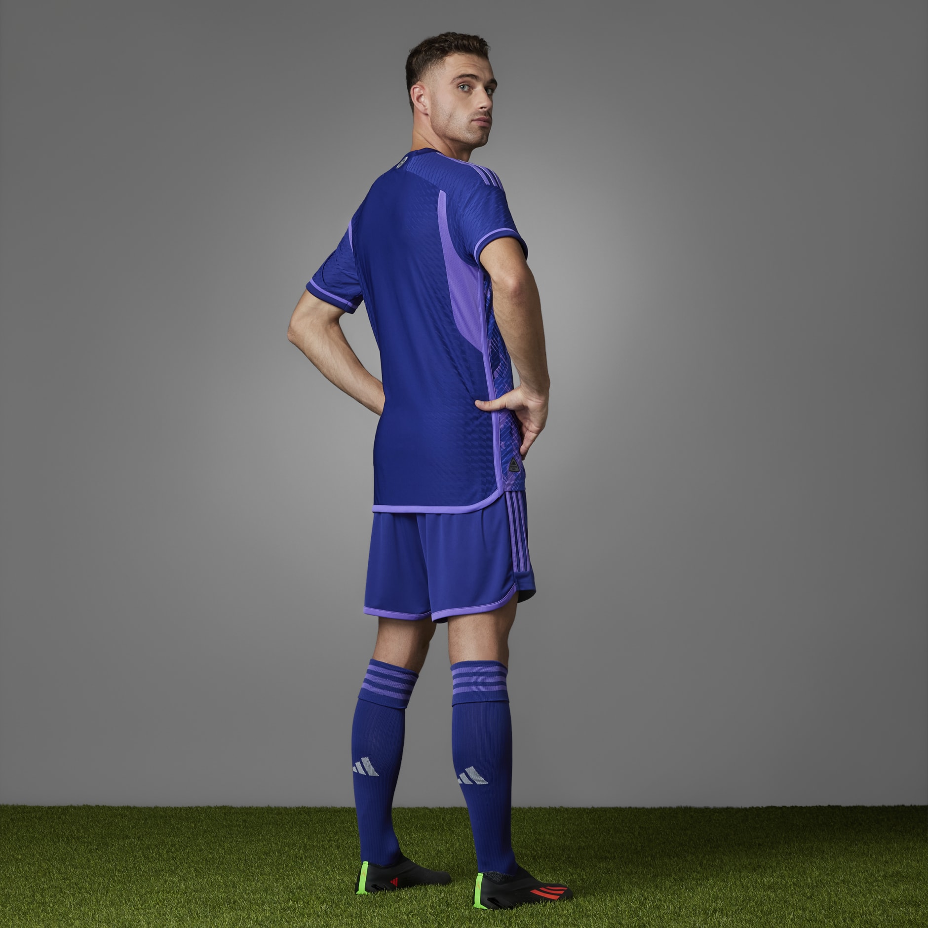 Argentina 22 Away Authentic Jersey