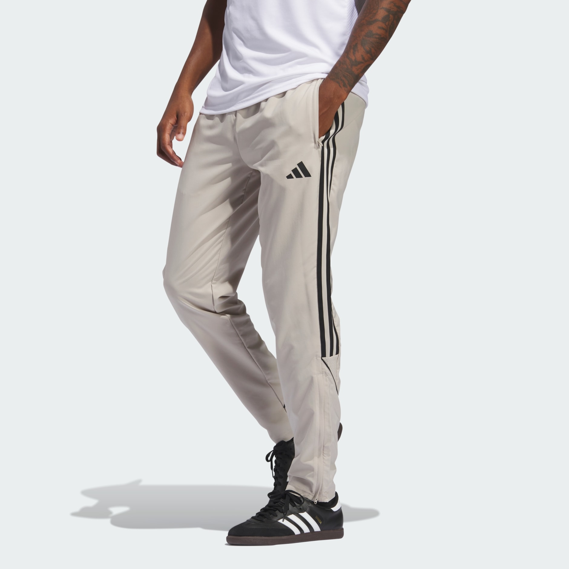 Clothing Tiro 23 League Woven Pants Beige adidas South Africa