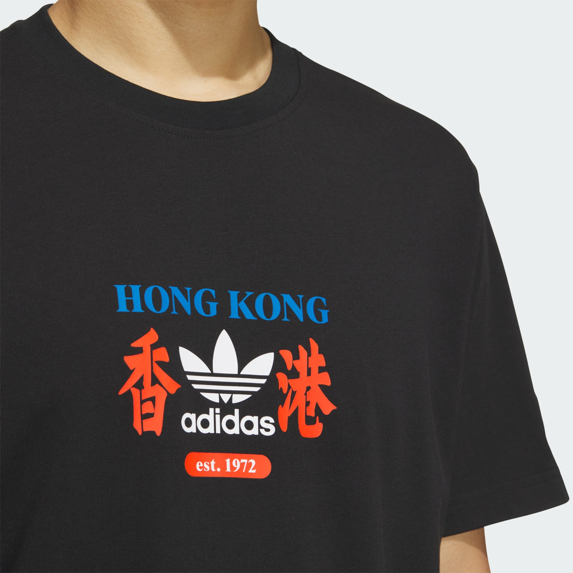 OG HK BRAND TEE - 黑色| adidas香港官方網上商店
