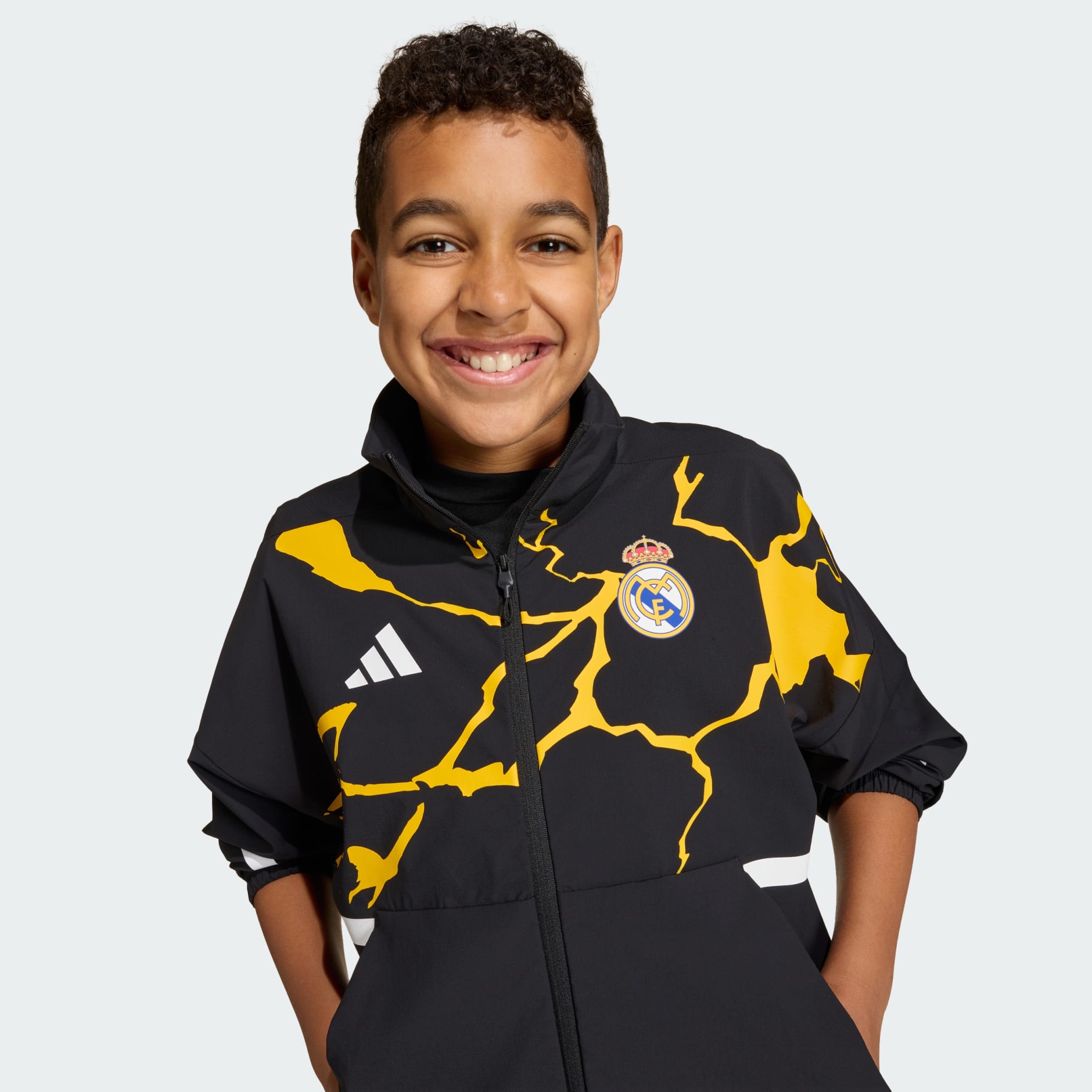 Jachetă adidas Real Madrid Avengers Z.N.E. Anthem pentru copii