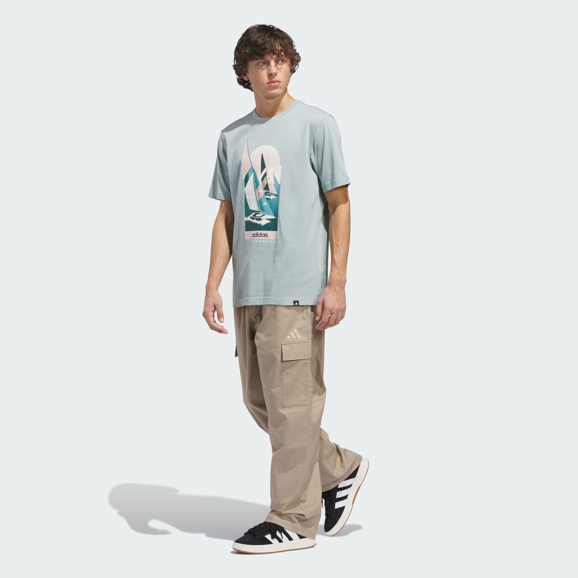 Summer Sailing Graphic T-shirt